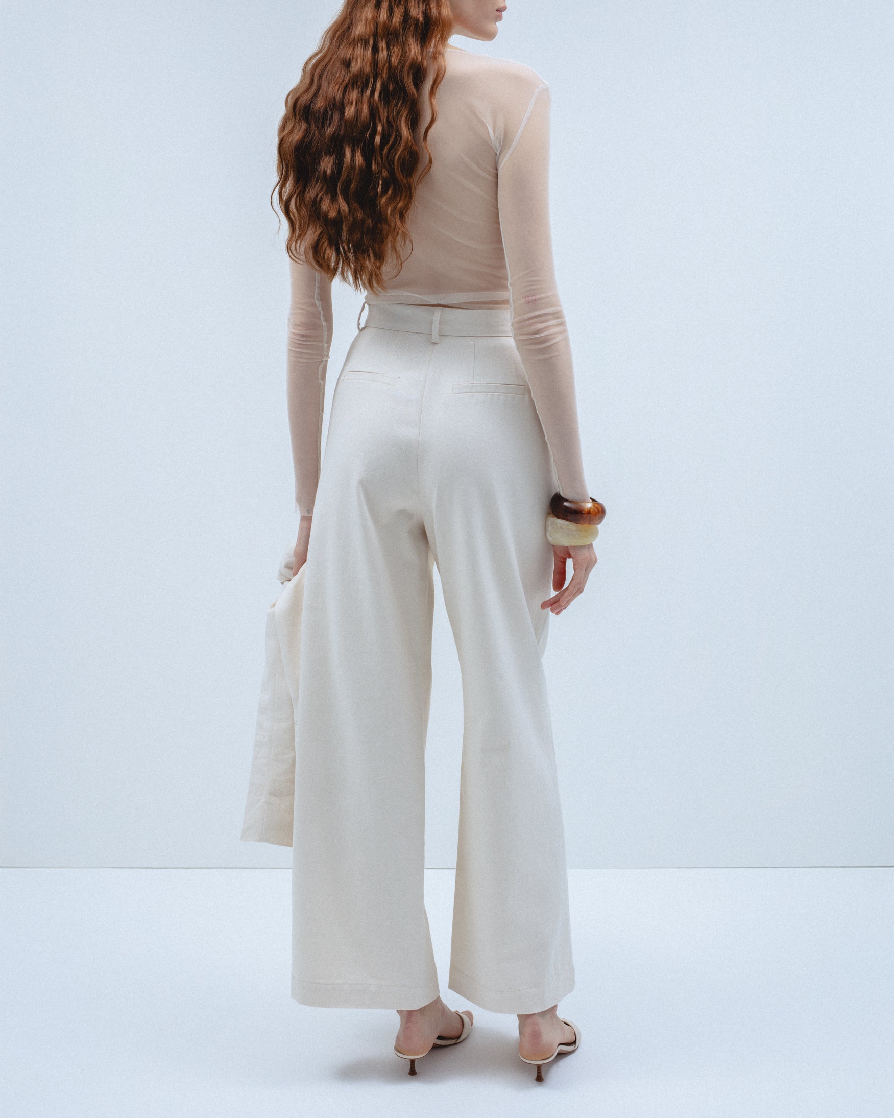 Pantalón Wide Leg Pinzas