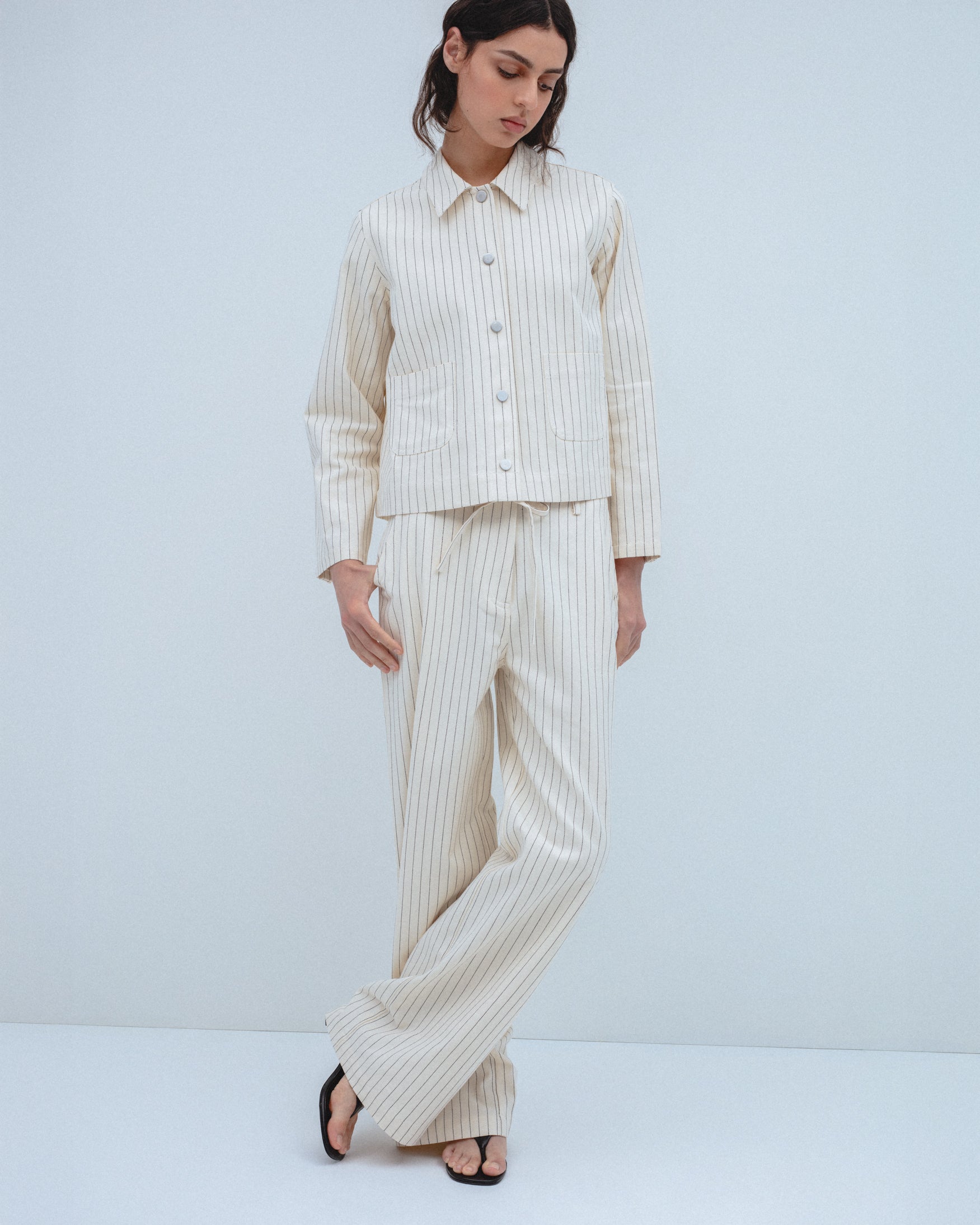 Pantalón Sarga Rayas