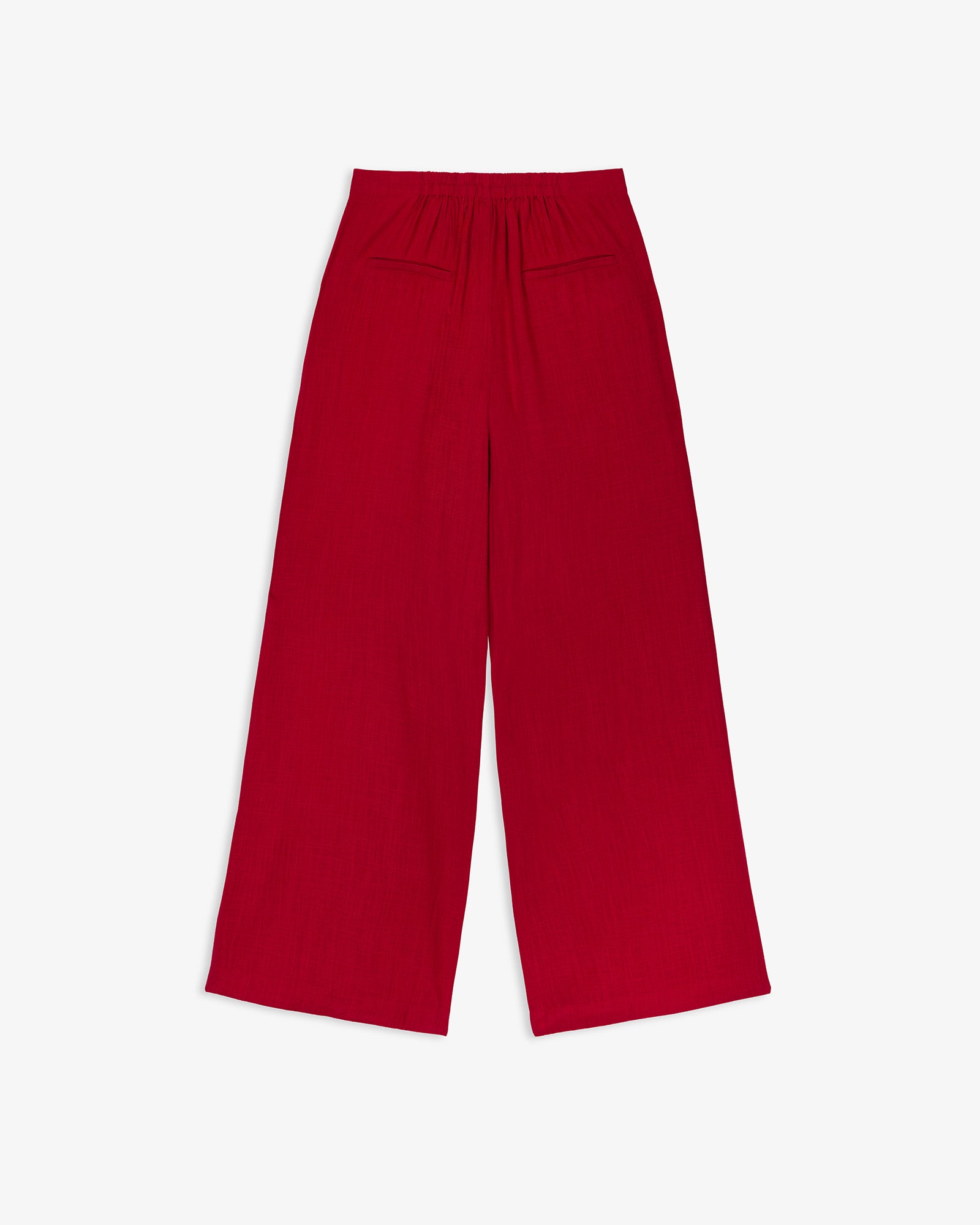 Pantalón Pliegues Wide Leg