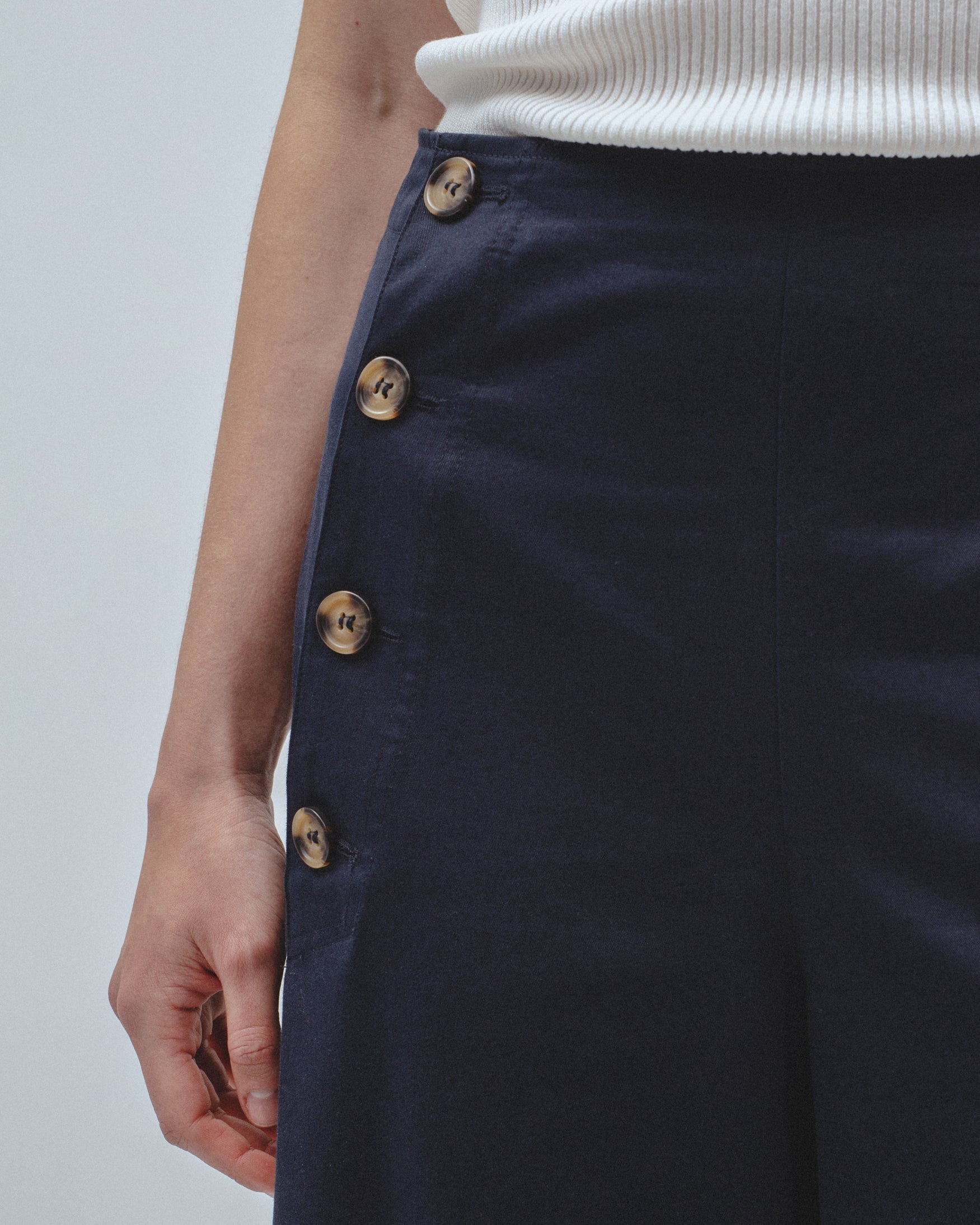 Pantalón Palazzo Botones