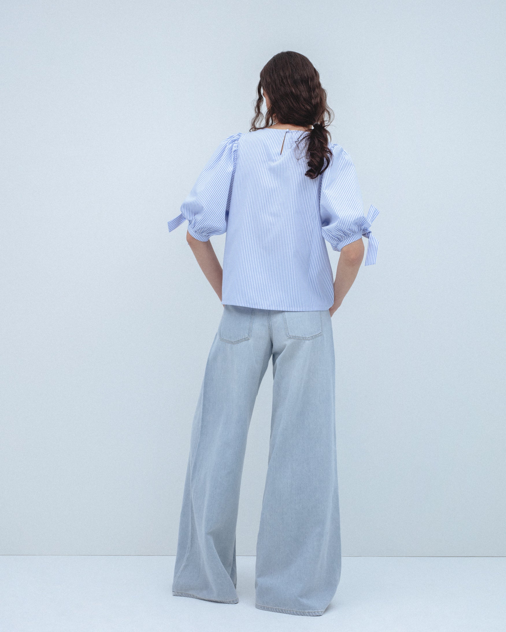 Jeans Palazzo Fluido