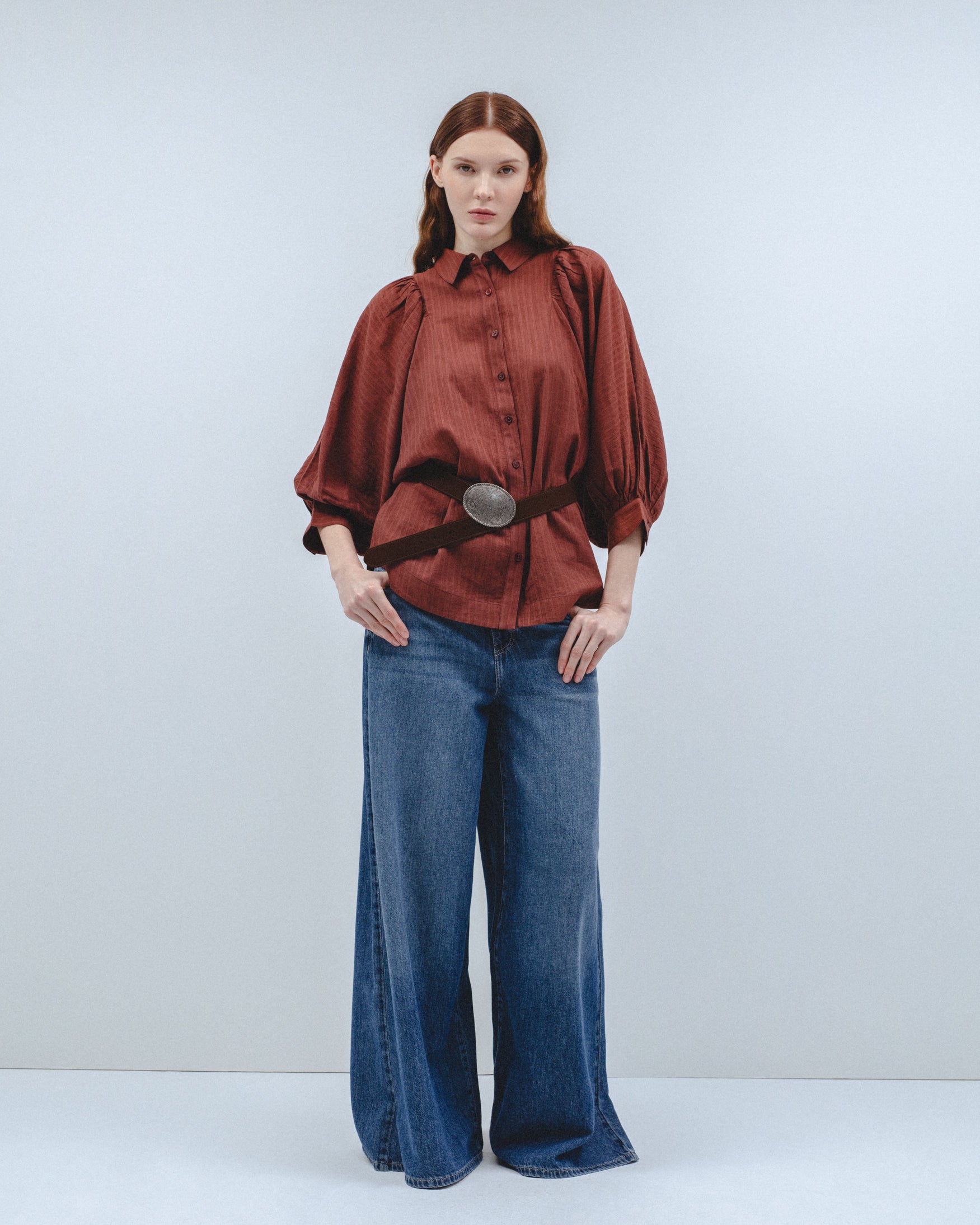 Jeans Palazzo Fluido