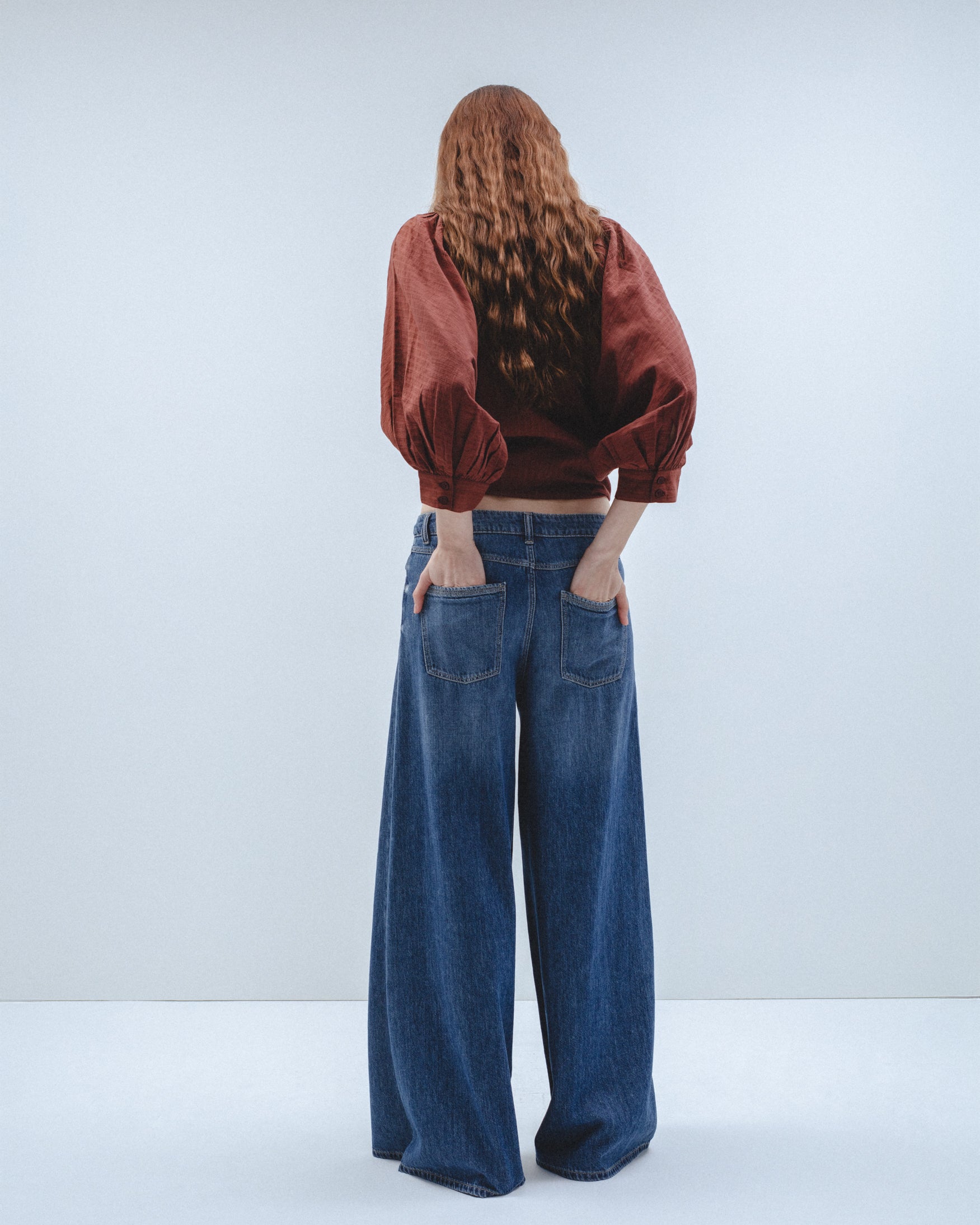 Jeans Palazzo Fluido