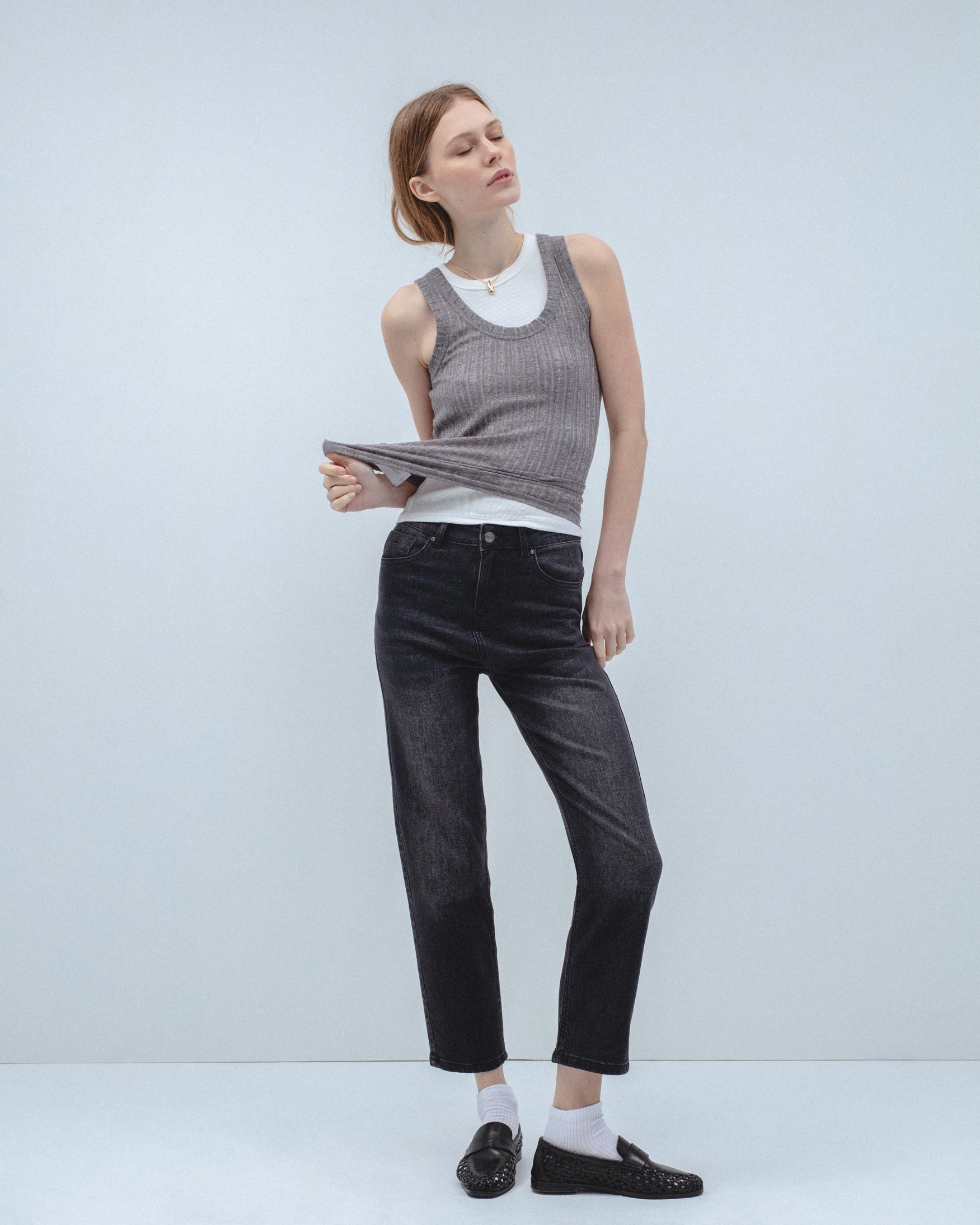 Jeans Slim Cinco Bolsillos