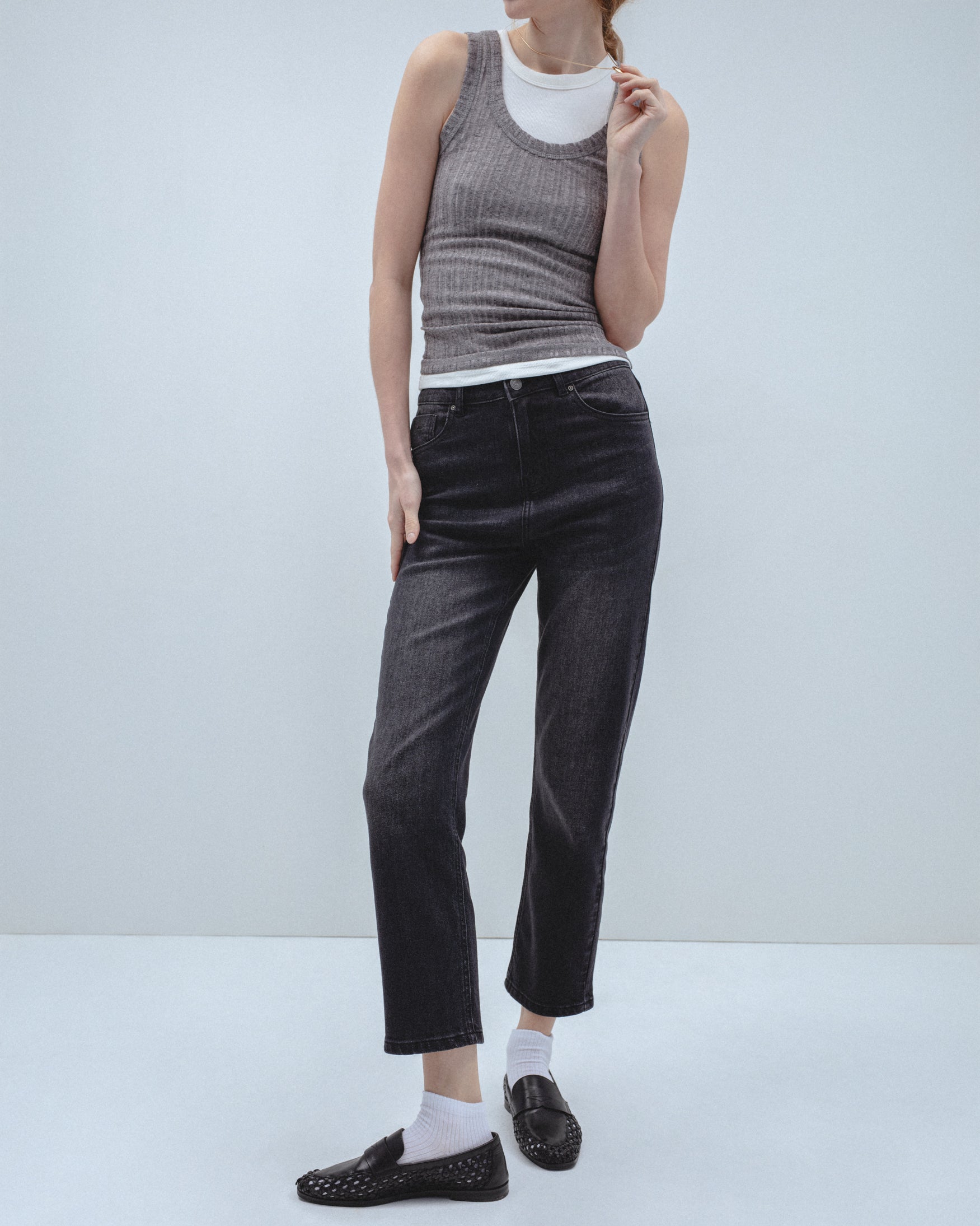 Jeans Slim Cinco Bolsillos