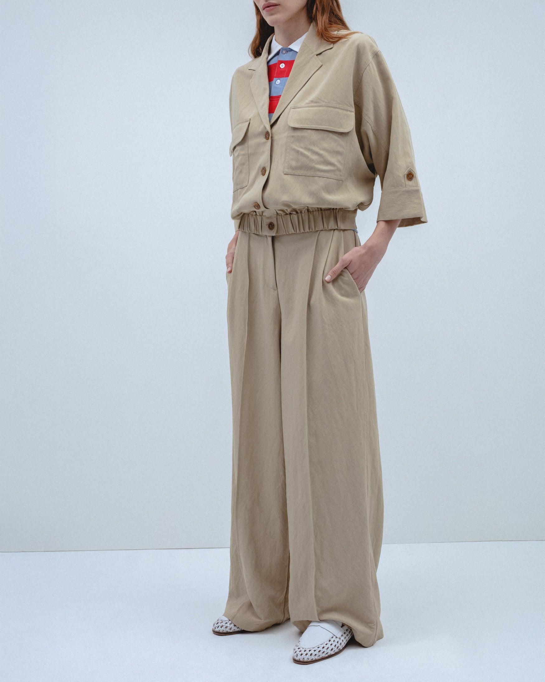 Pantalón Fluido Pinzas