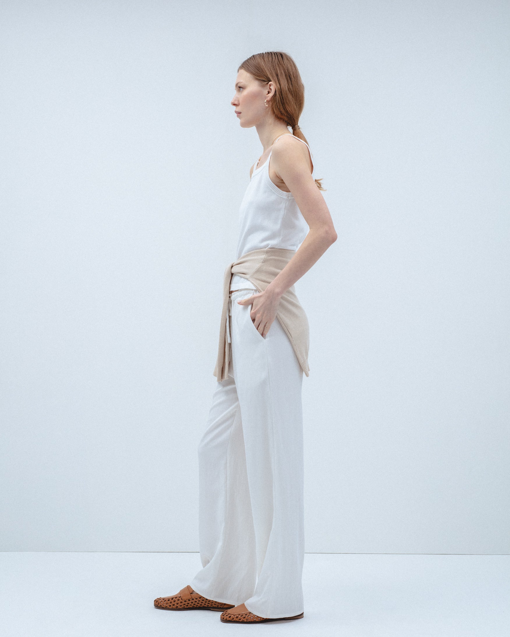 Pantalón Fluído Gomas