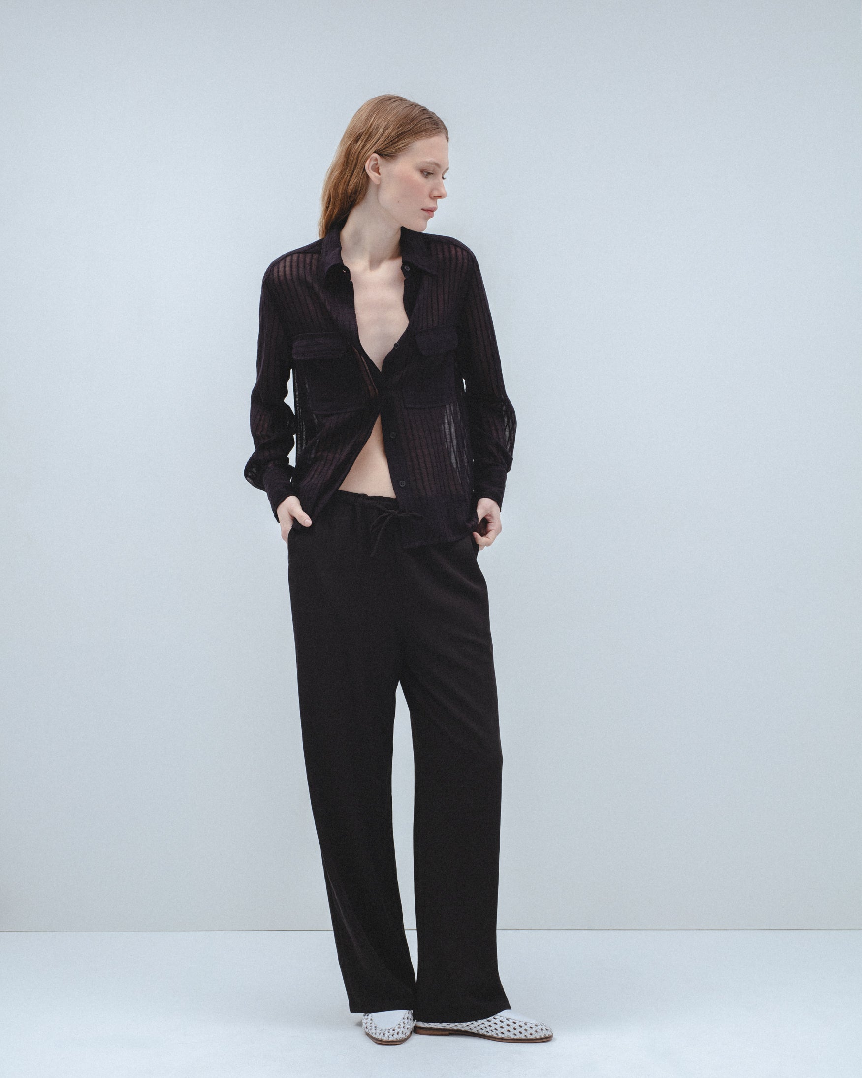 Pantalón Fluído Gomas