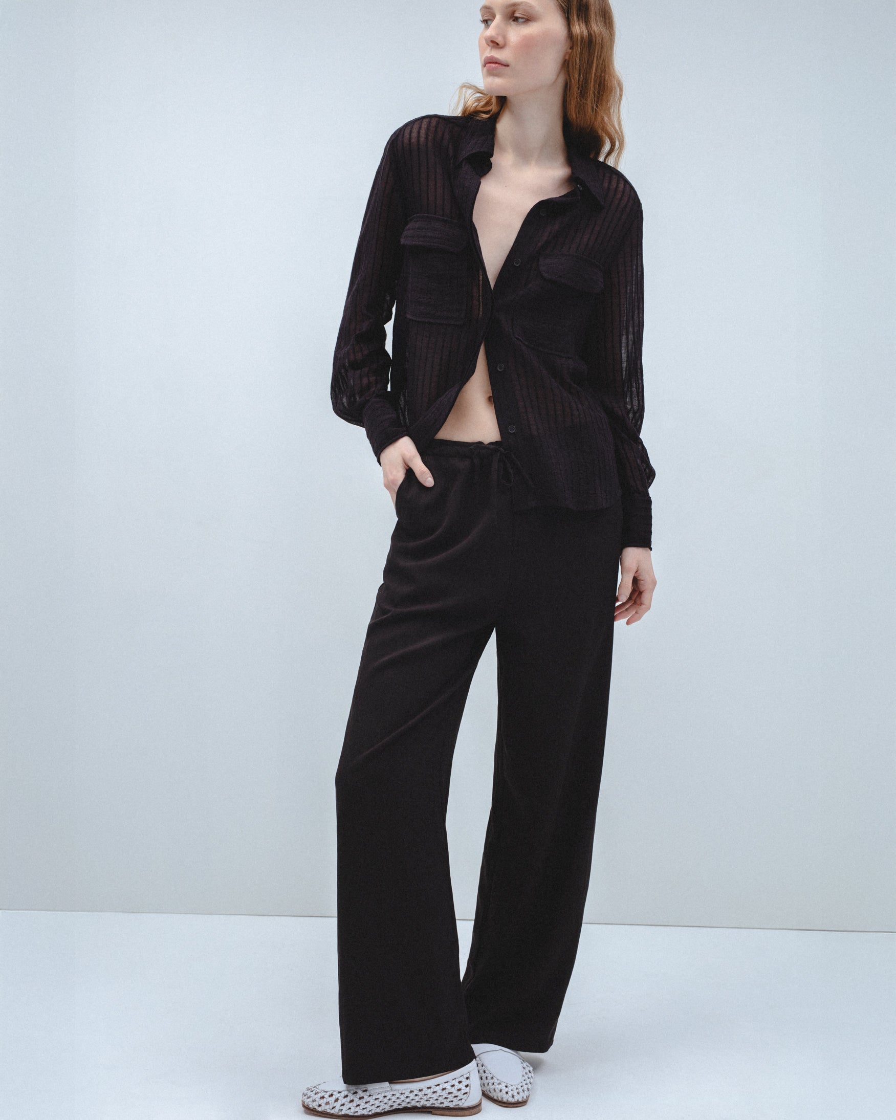 Pantalón Fluído Gomas