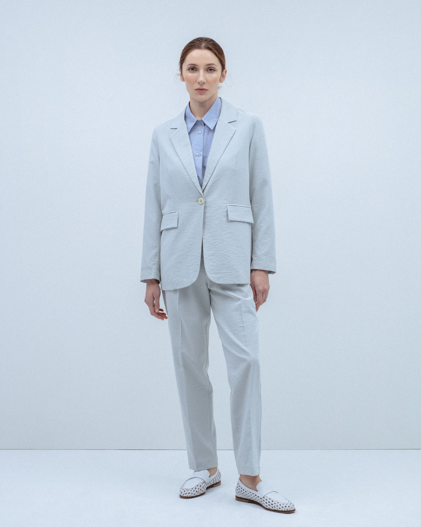 Pantalón Pinzas Tiro Alto