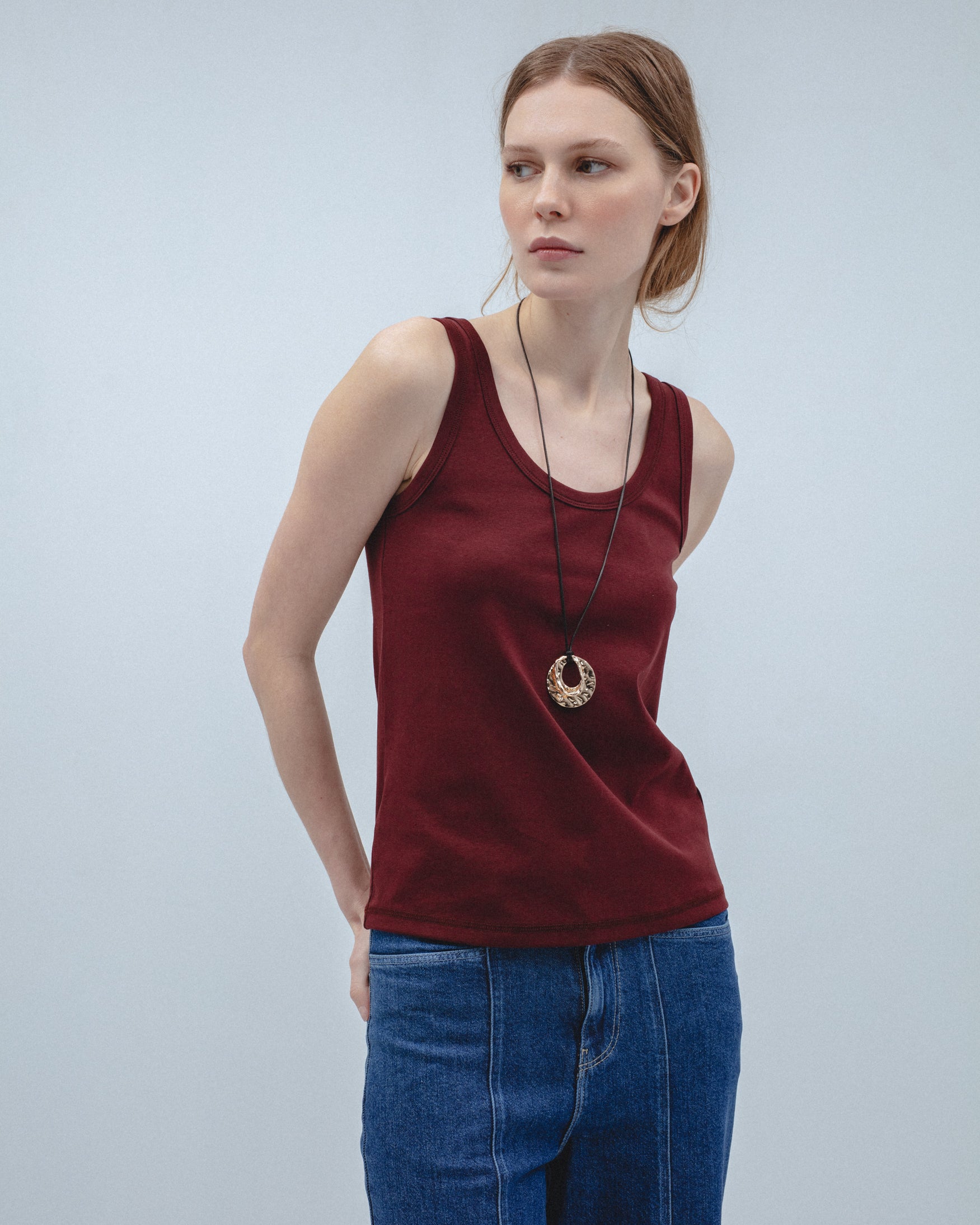 Jeans Cropped Wide Leg