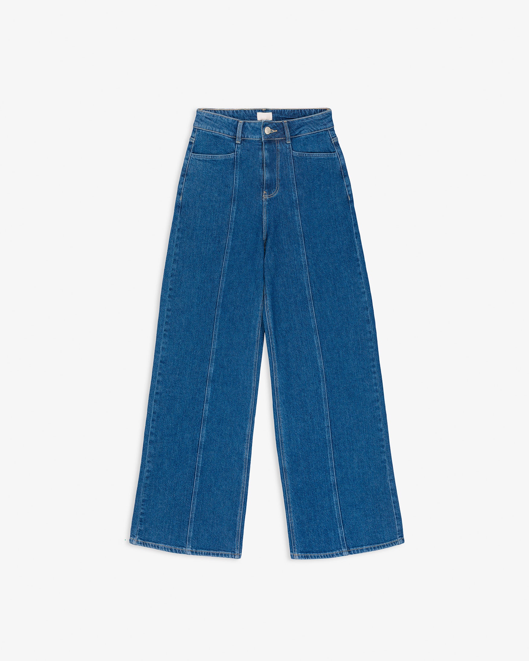 Jeans Cropped Wide Leg