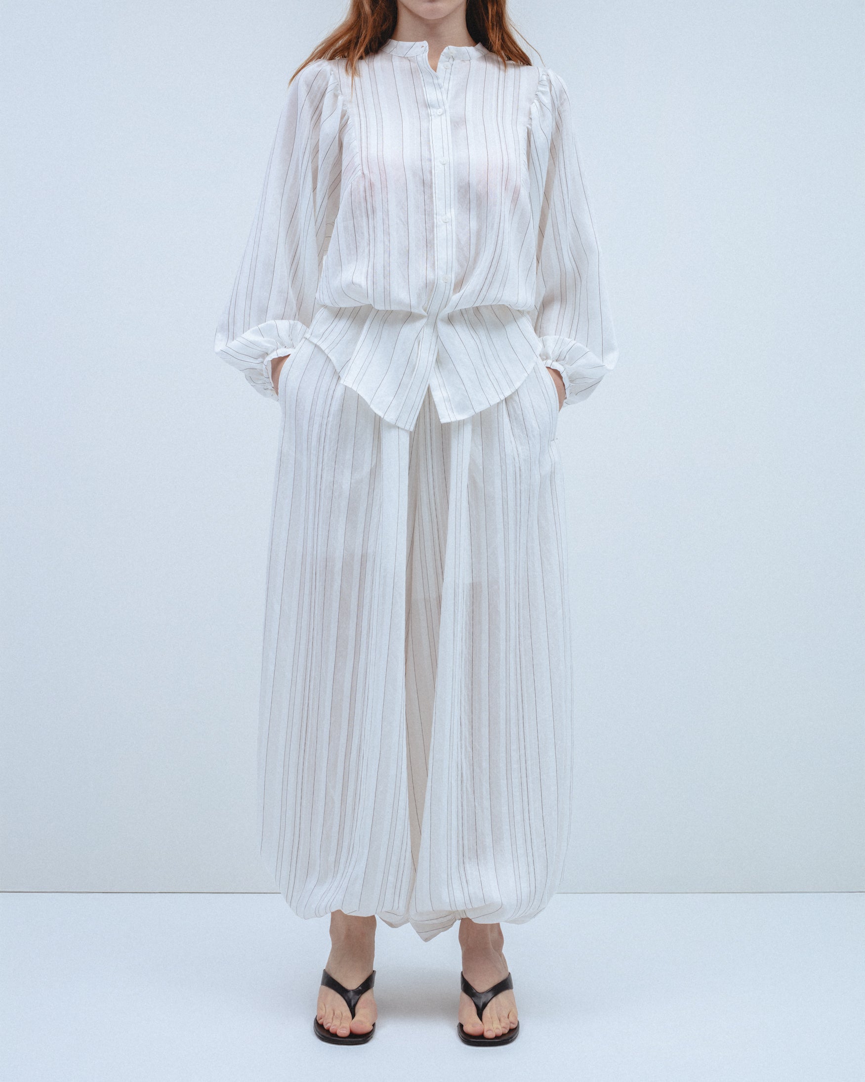 Pantalón Rayas Fluído