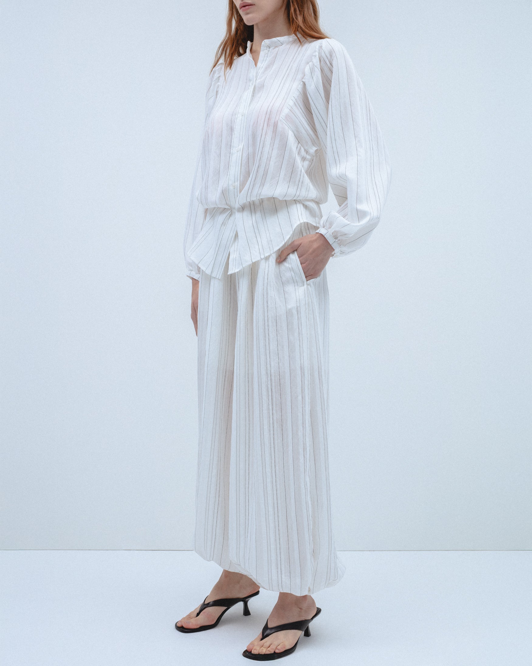 Pantalón Rayas Fluído