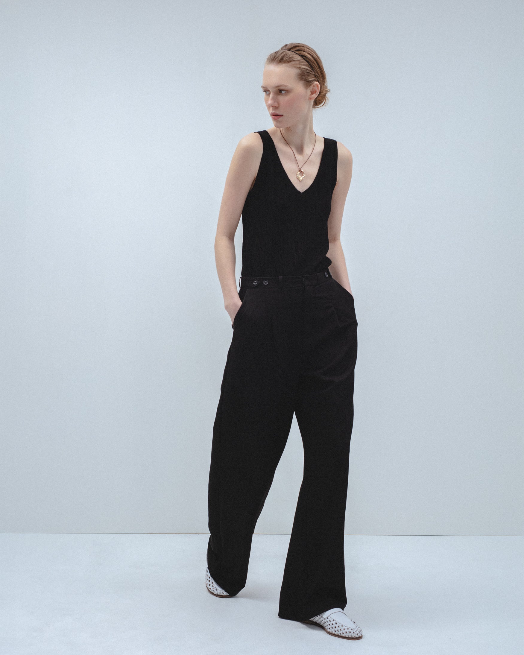 Pantalón Ancho Pinzas