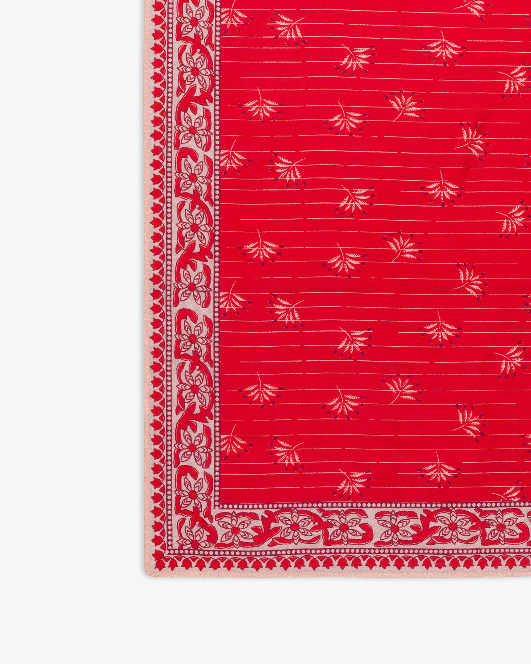 Pañuelo Seda Estampado Floral