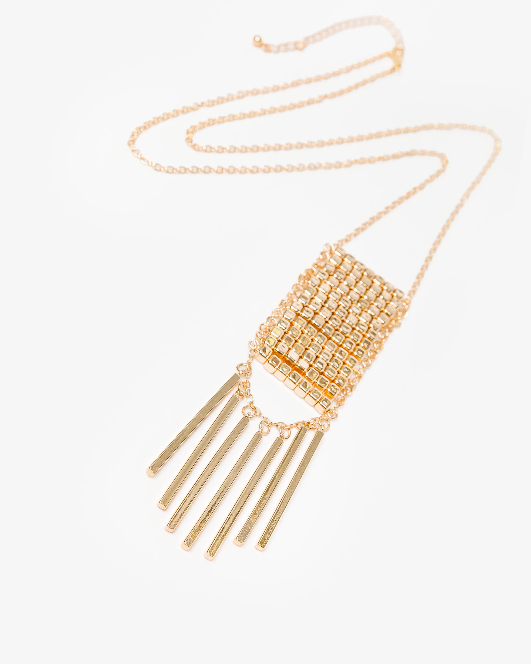 Collar Colgante Pieza Geométrica