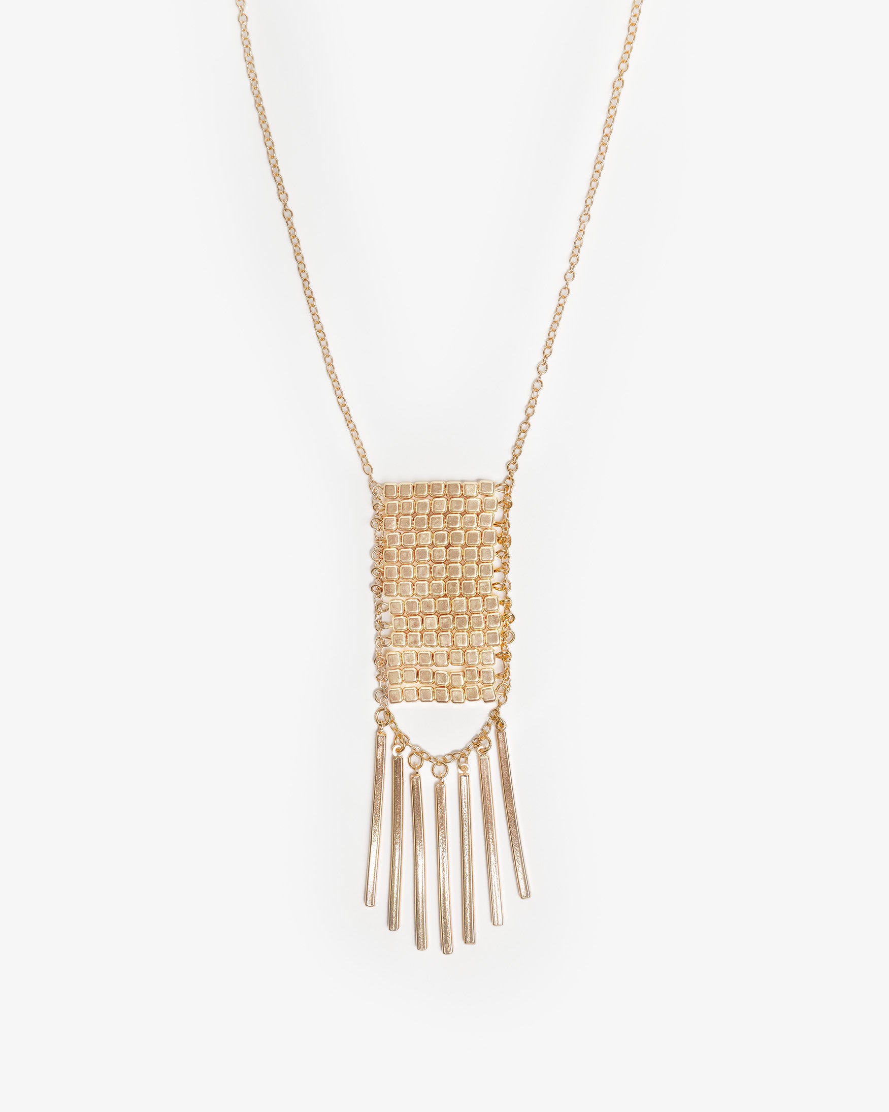 Collar Colgante Pieza Geométrica