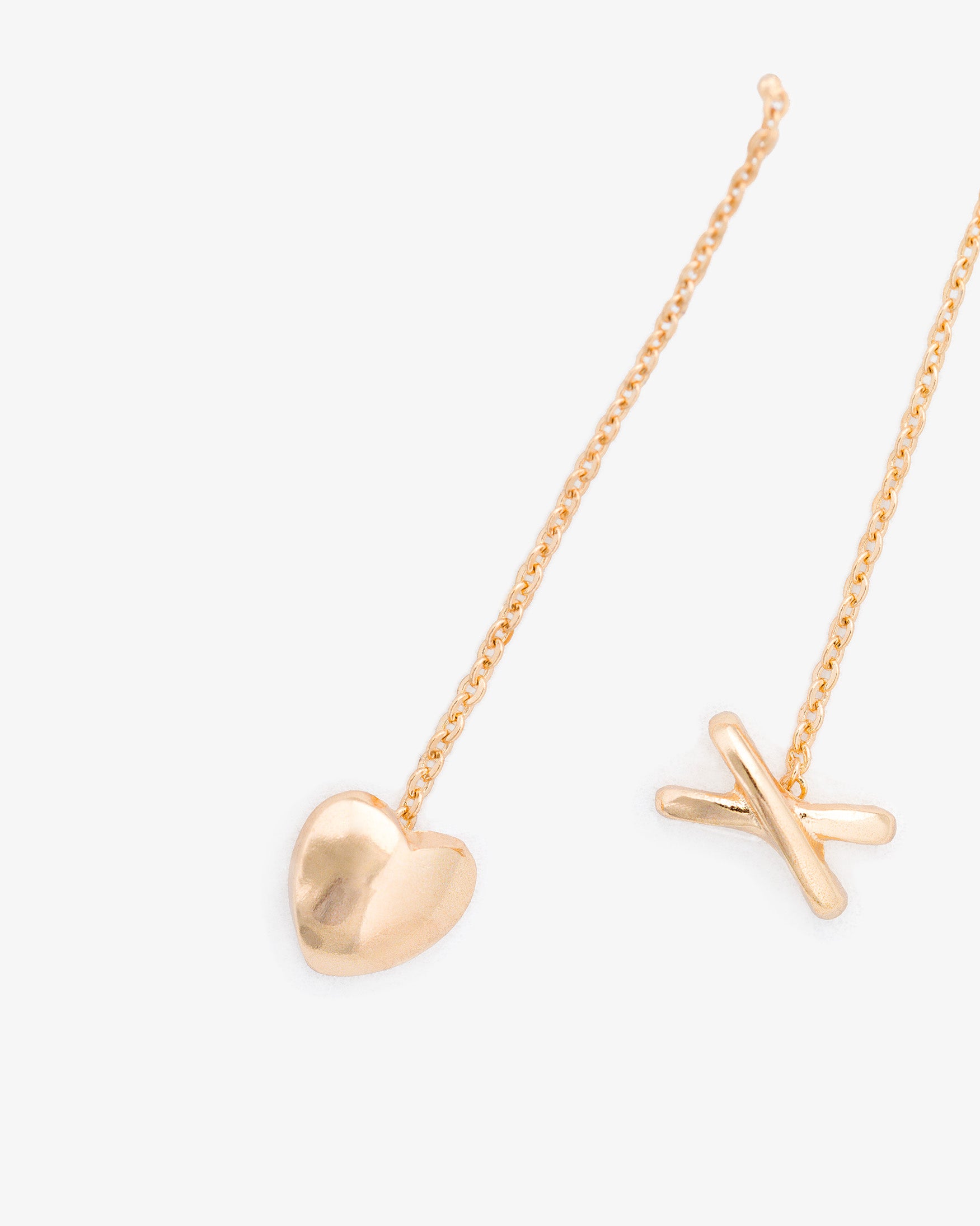 Pendientes Largos Corazón