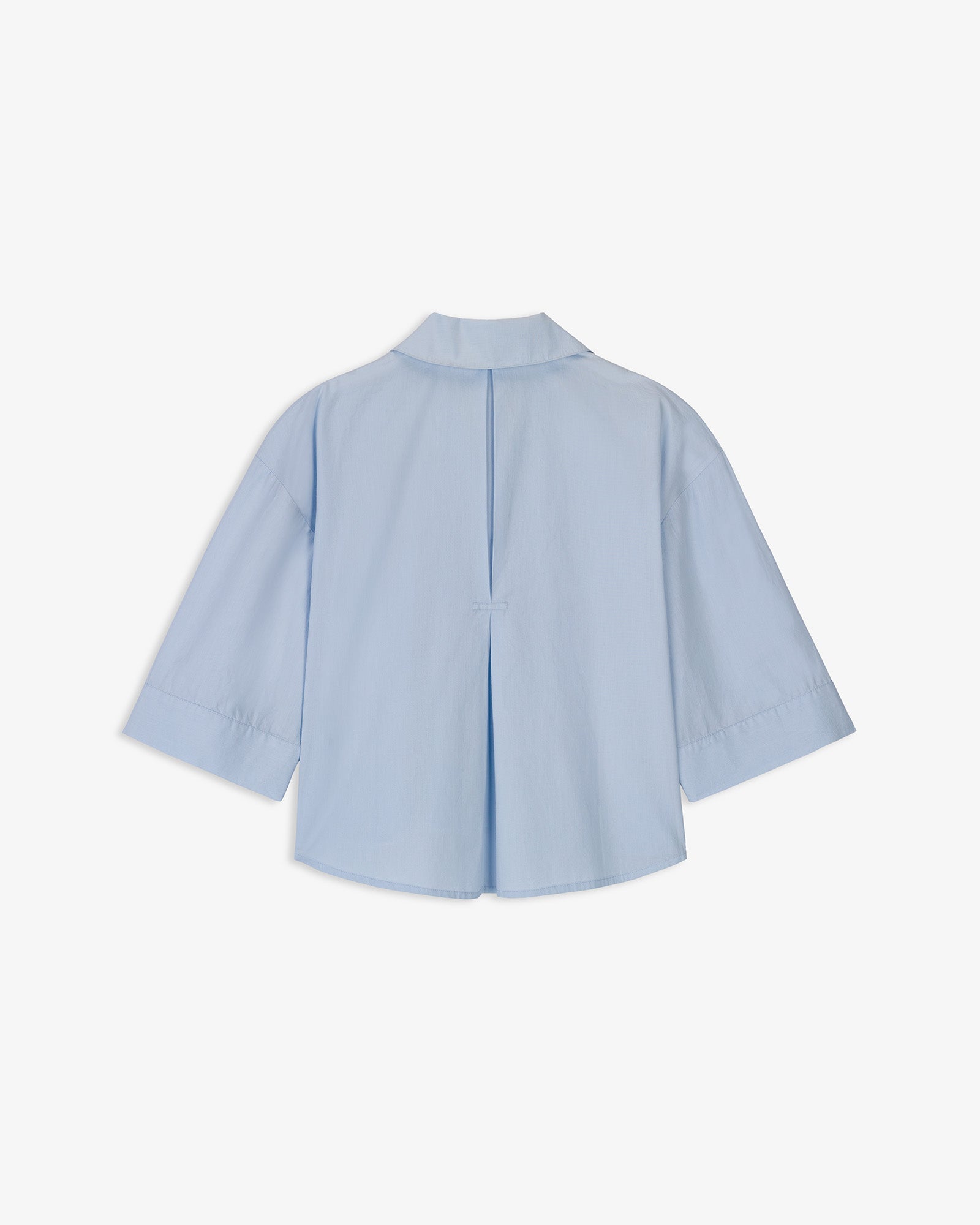 Camisa Corta Oversize Popelín