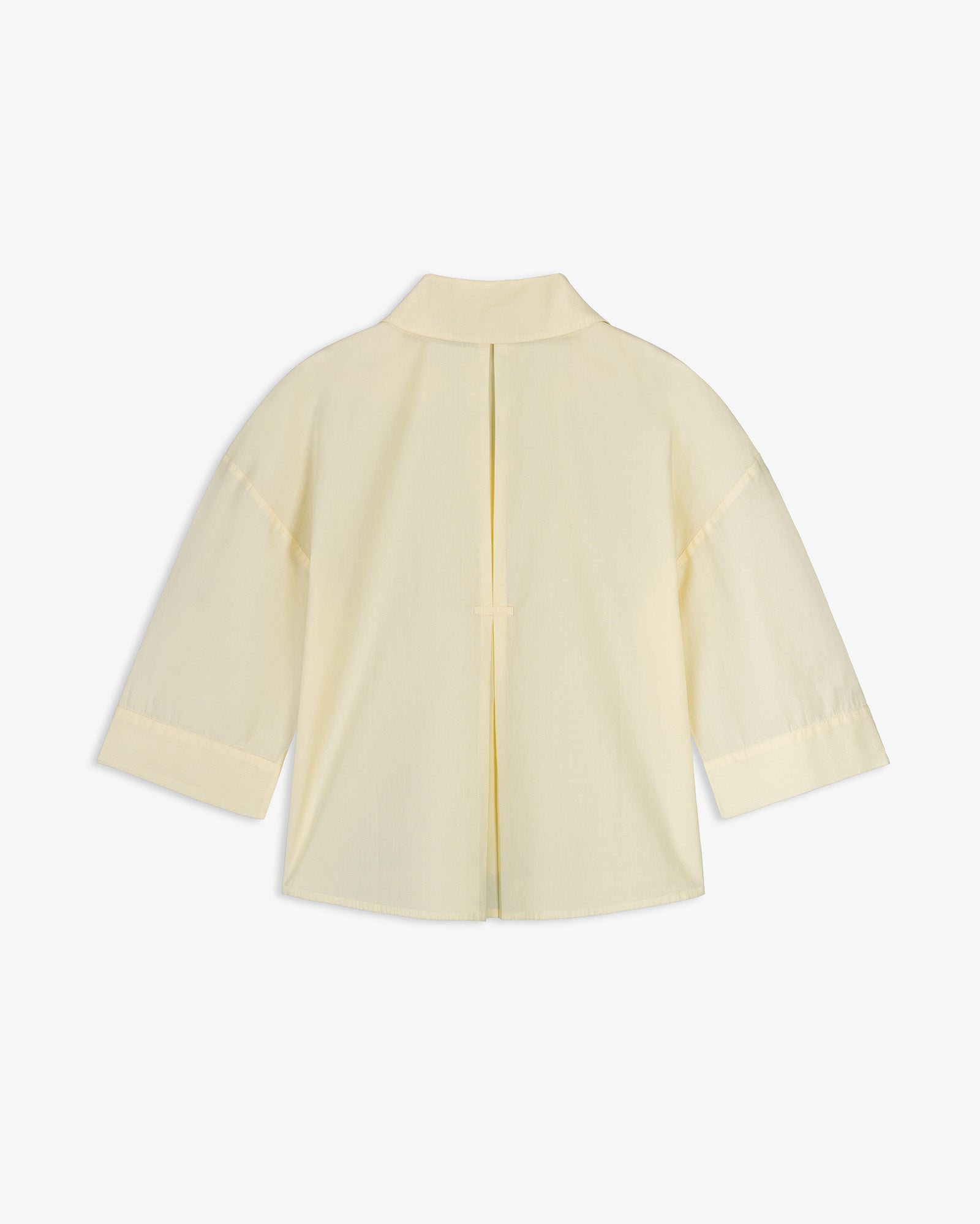 Camisa Corta Oversize Popelín