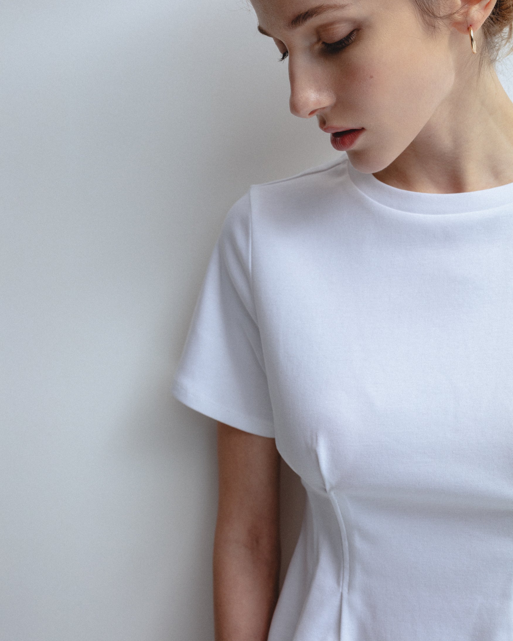 Camiseta Pliegues Cintura