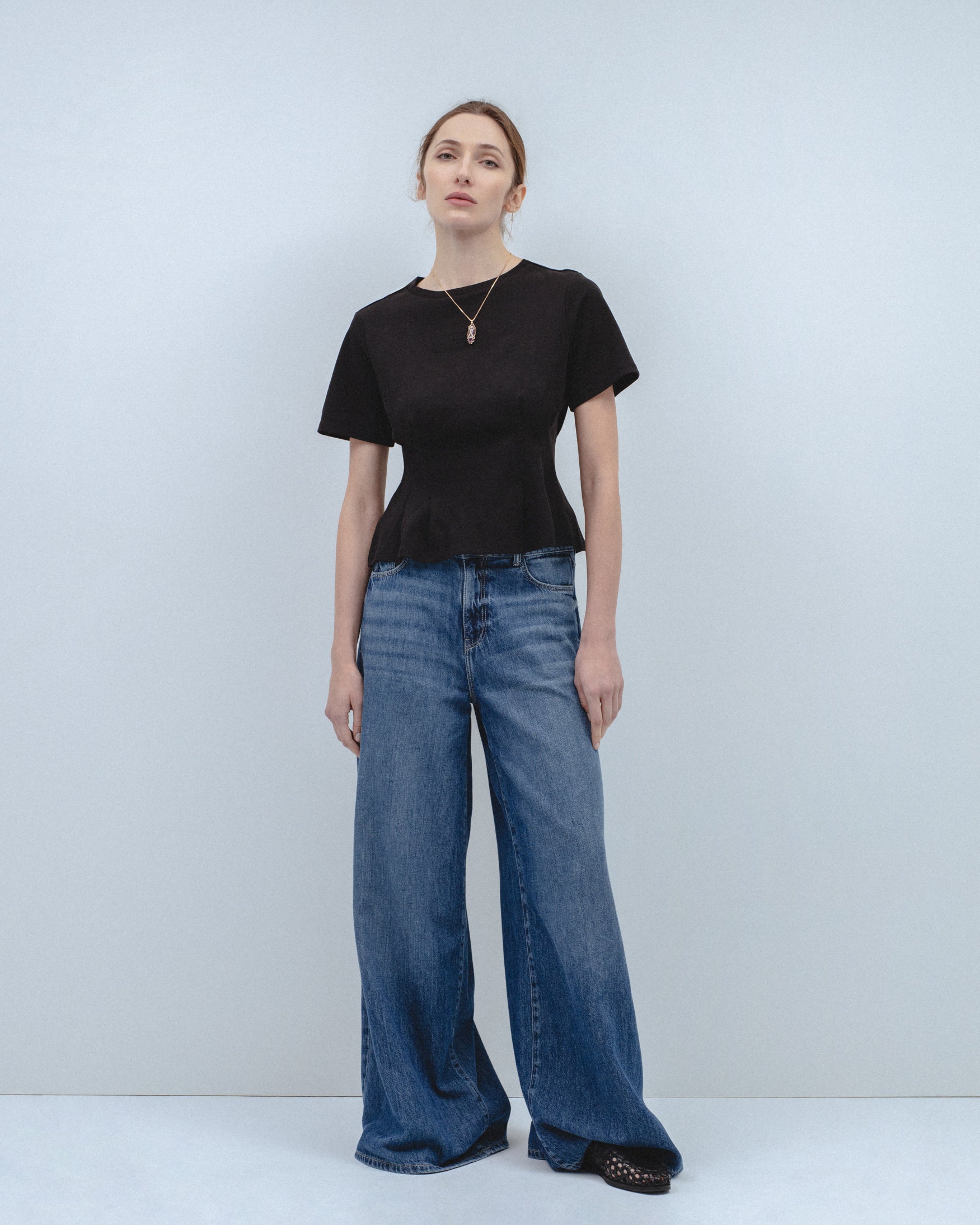 Camiseta Pliegues Cintura