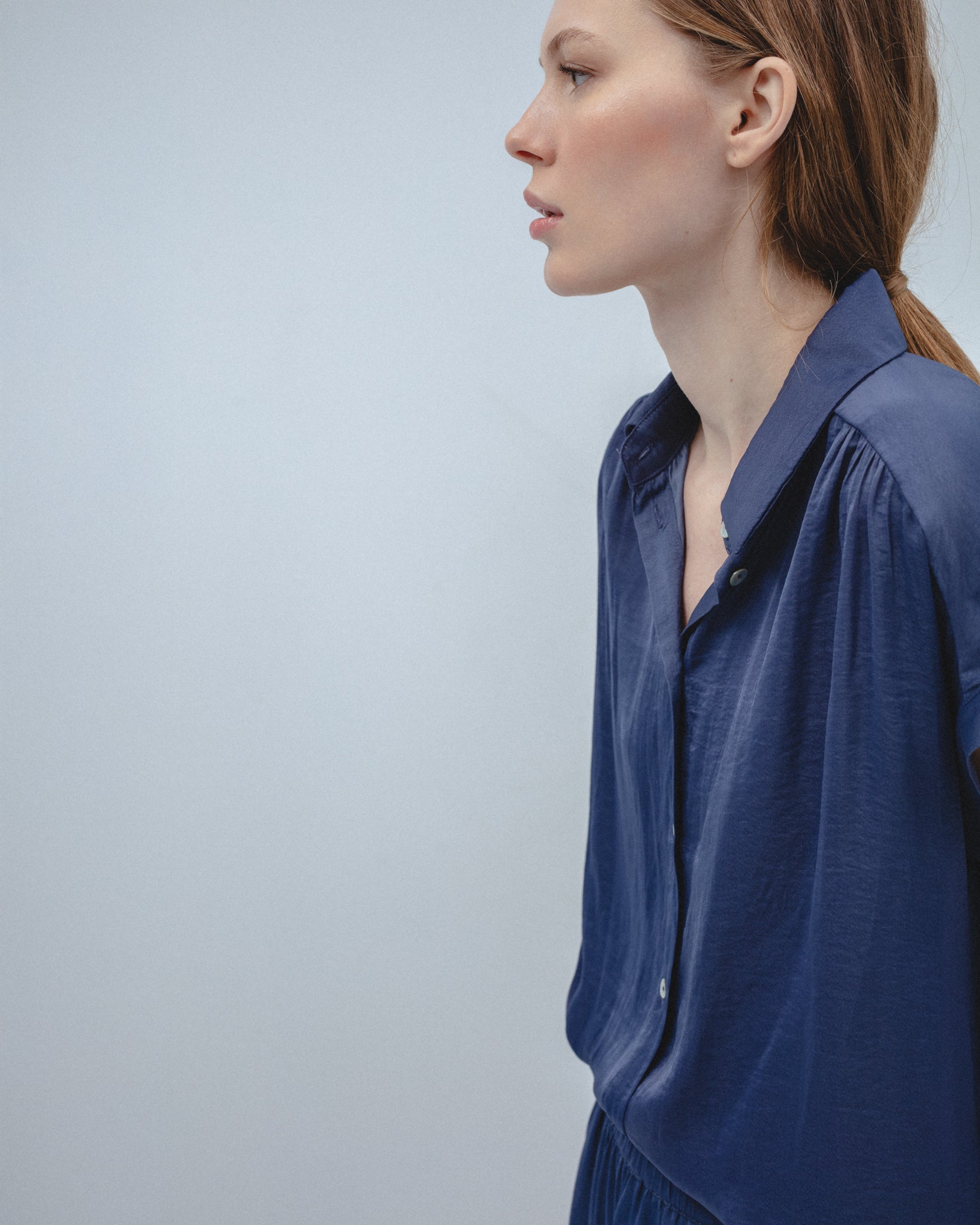 Camisa Fluida Frunces