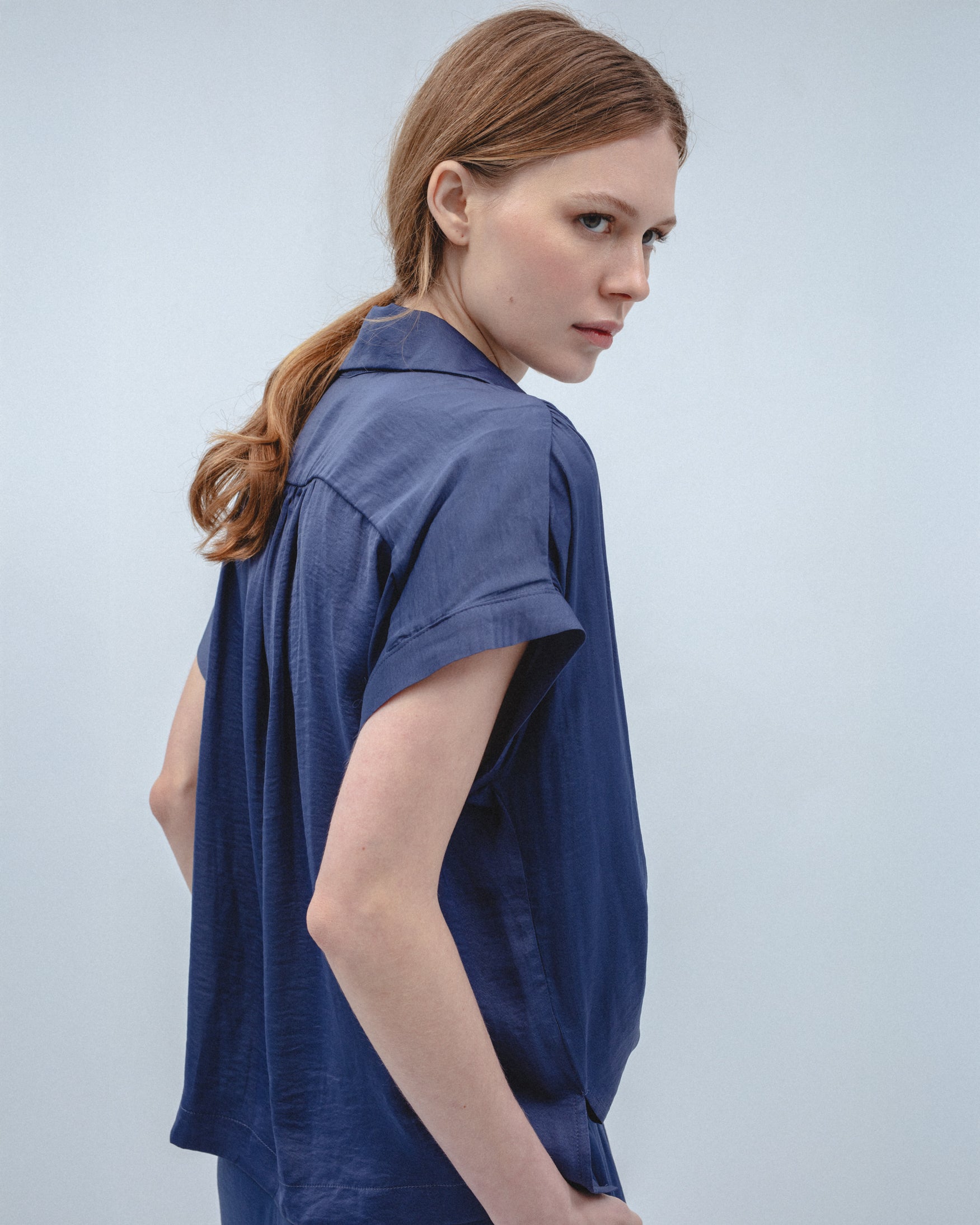 Camisa Fluida Frunces