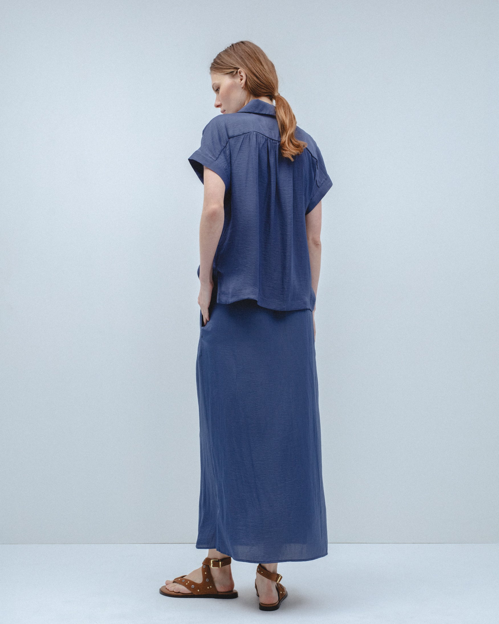 Camisa Fluida Frunces