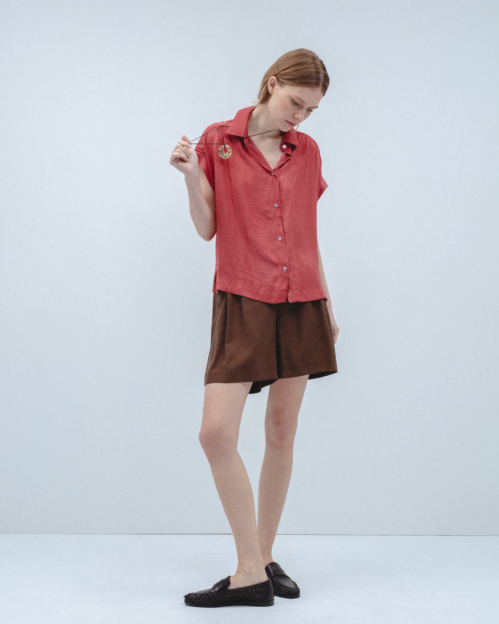 Camisa Fluida Frunces