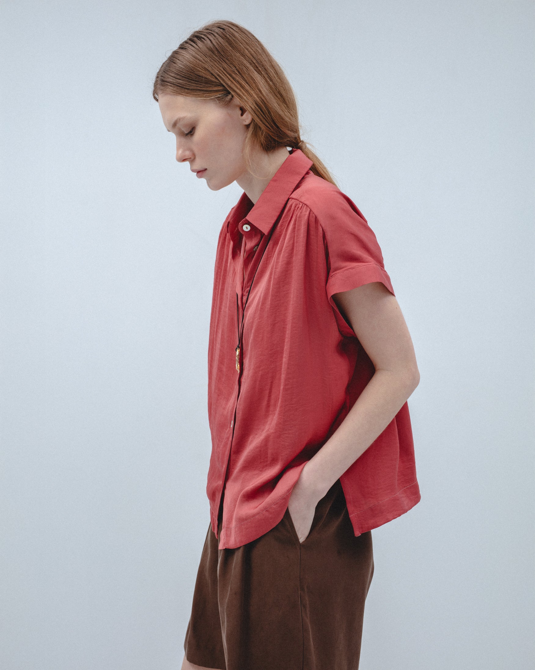 Camisa Fluida Frunces