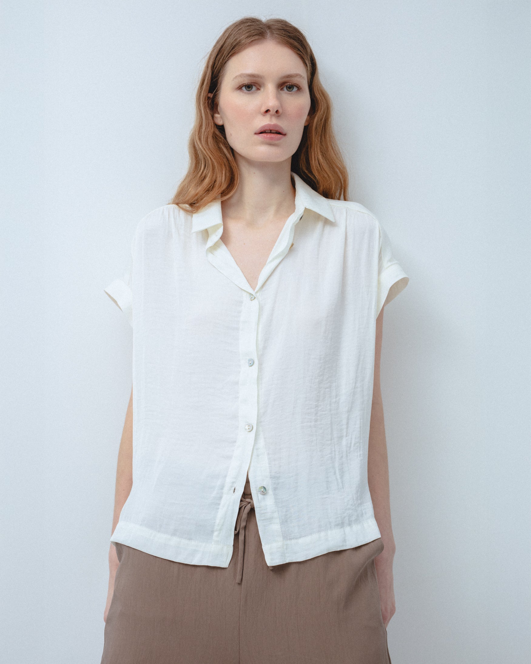 Camisa Fluida Frunces