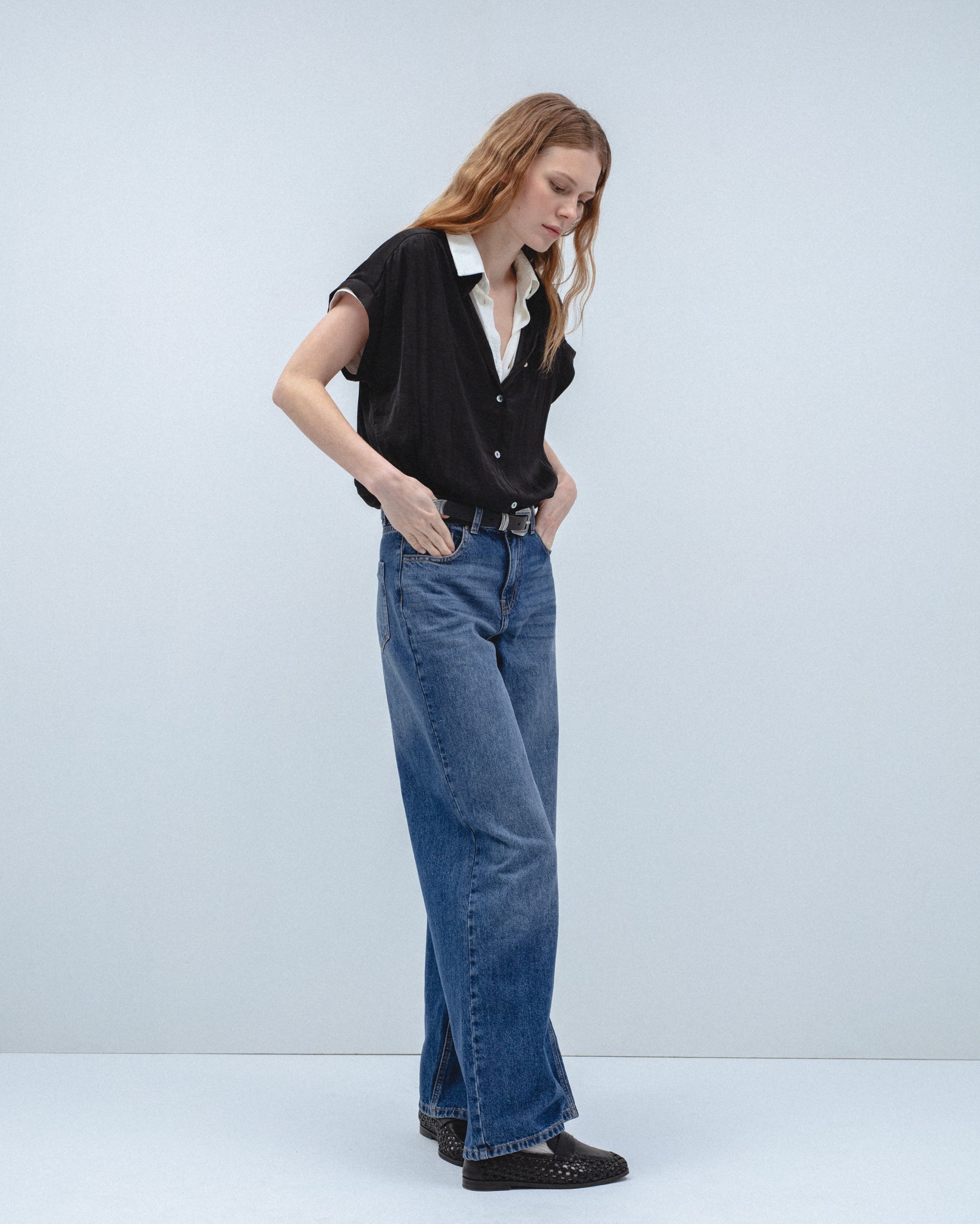 Camisa Fluida Frunces