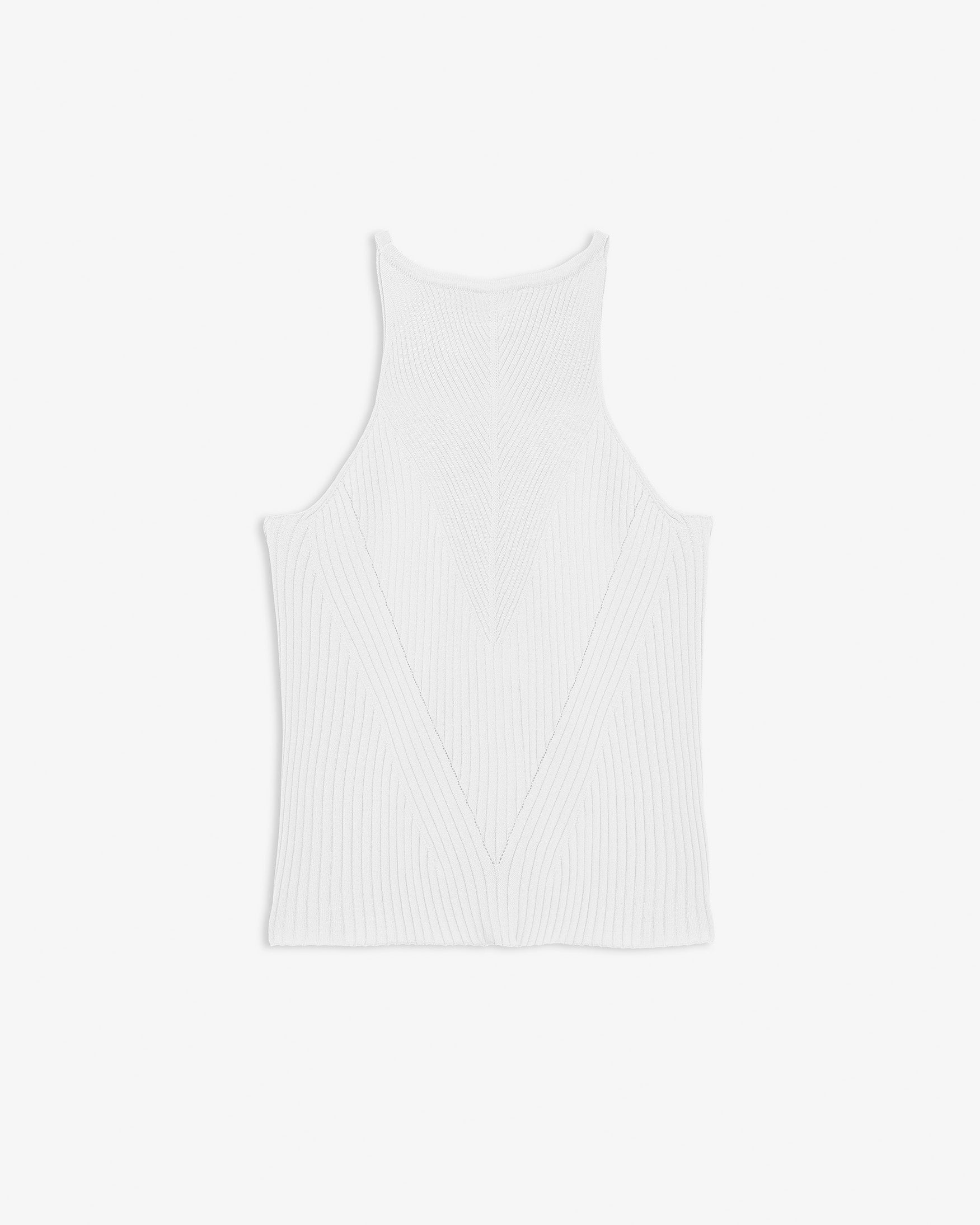 Top Punto Halter Rayas