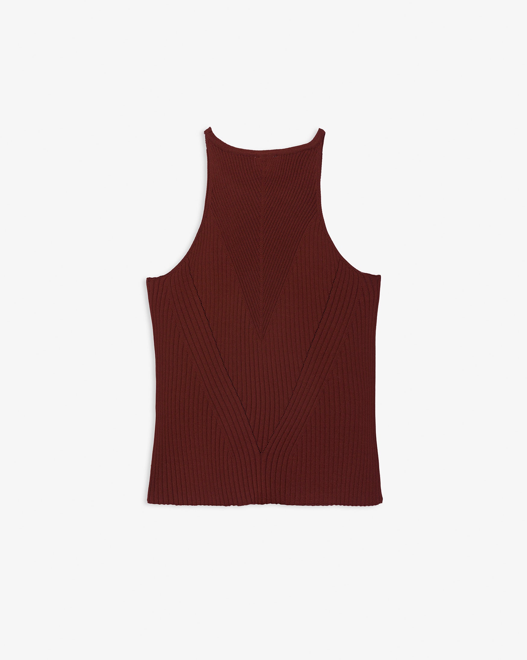 Top Punto Halter Rayas