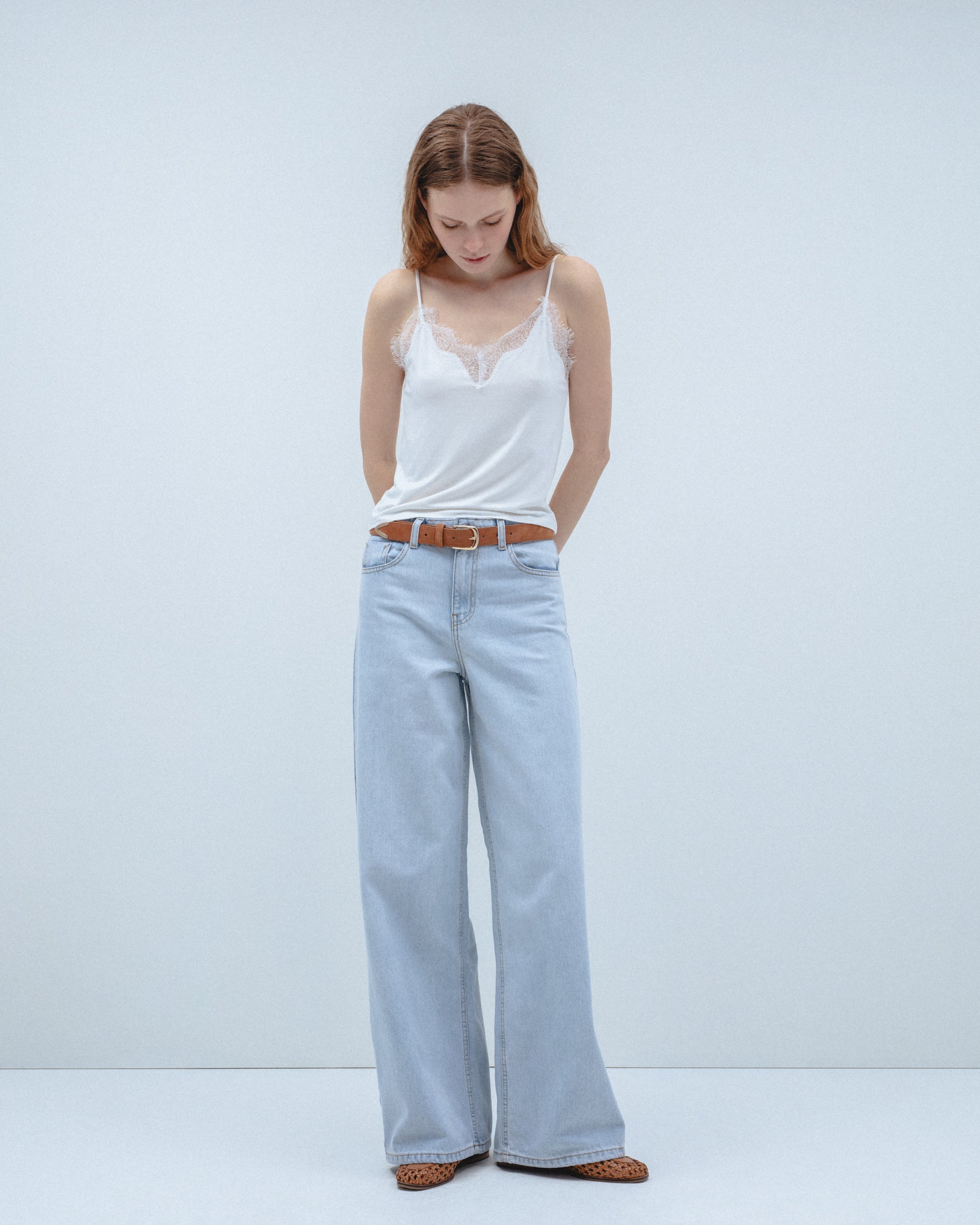 Top Tirantes Encajes