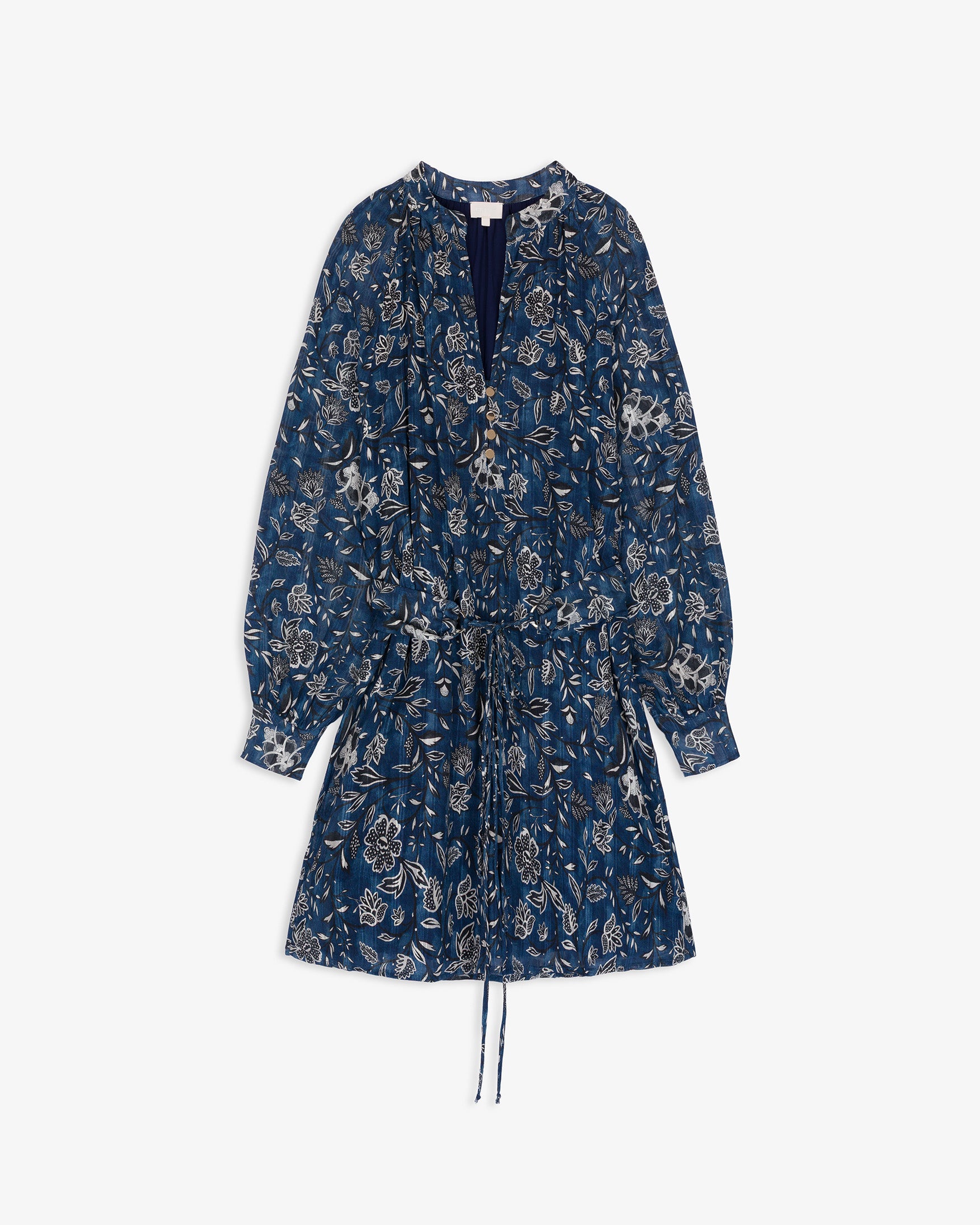 Vestido Corto Estampado Floral