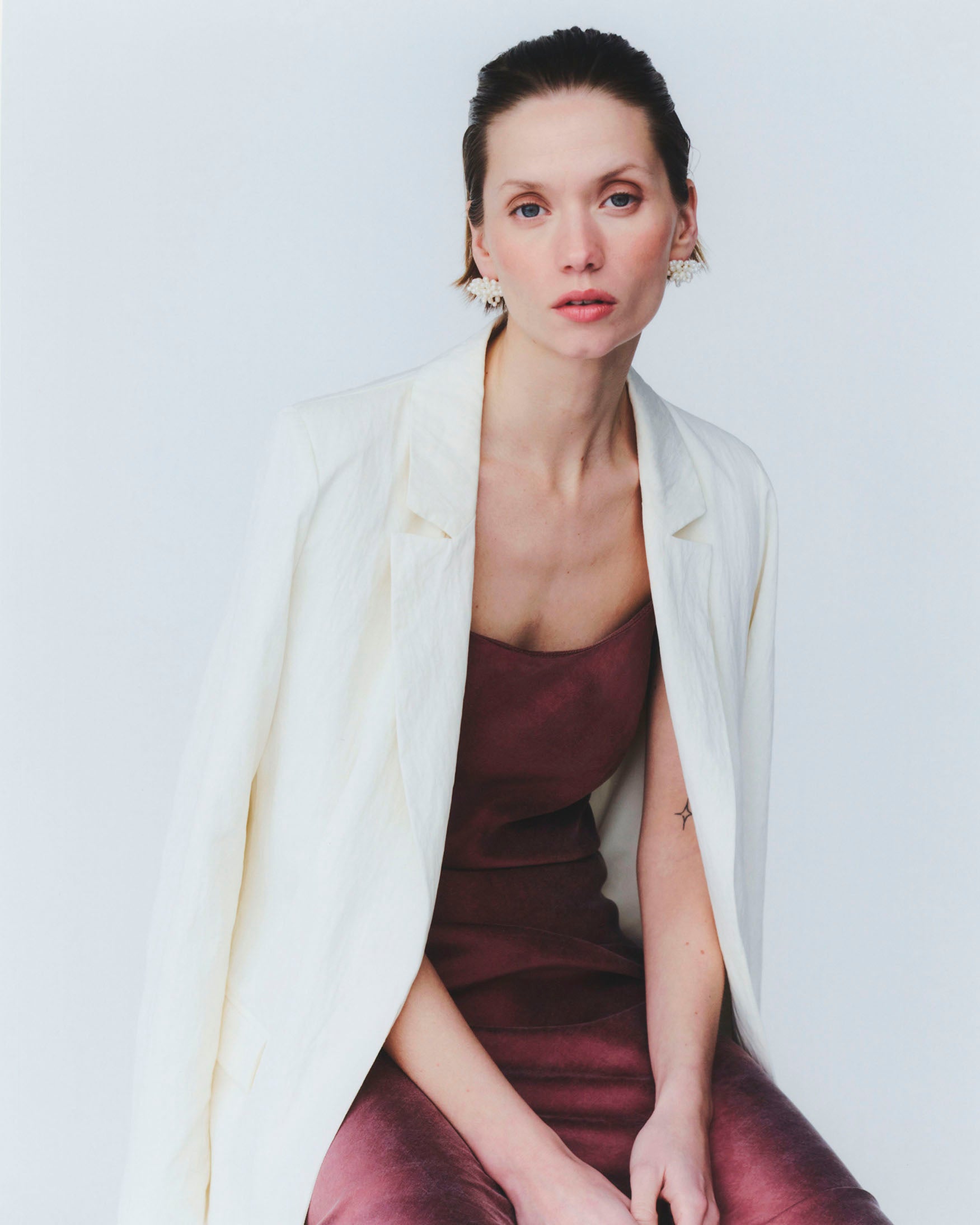 Vestido Midi Satinado