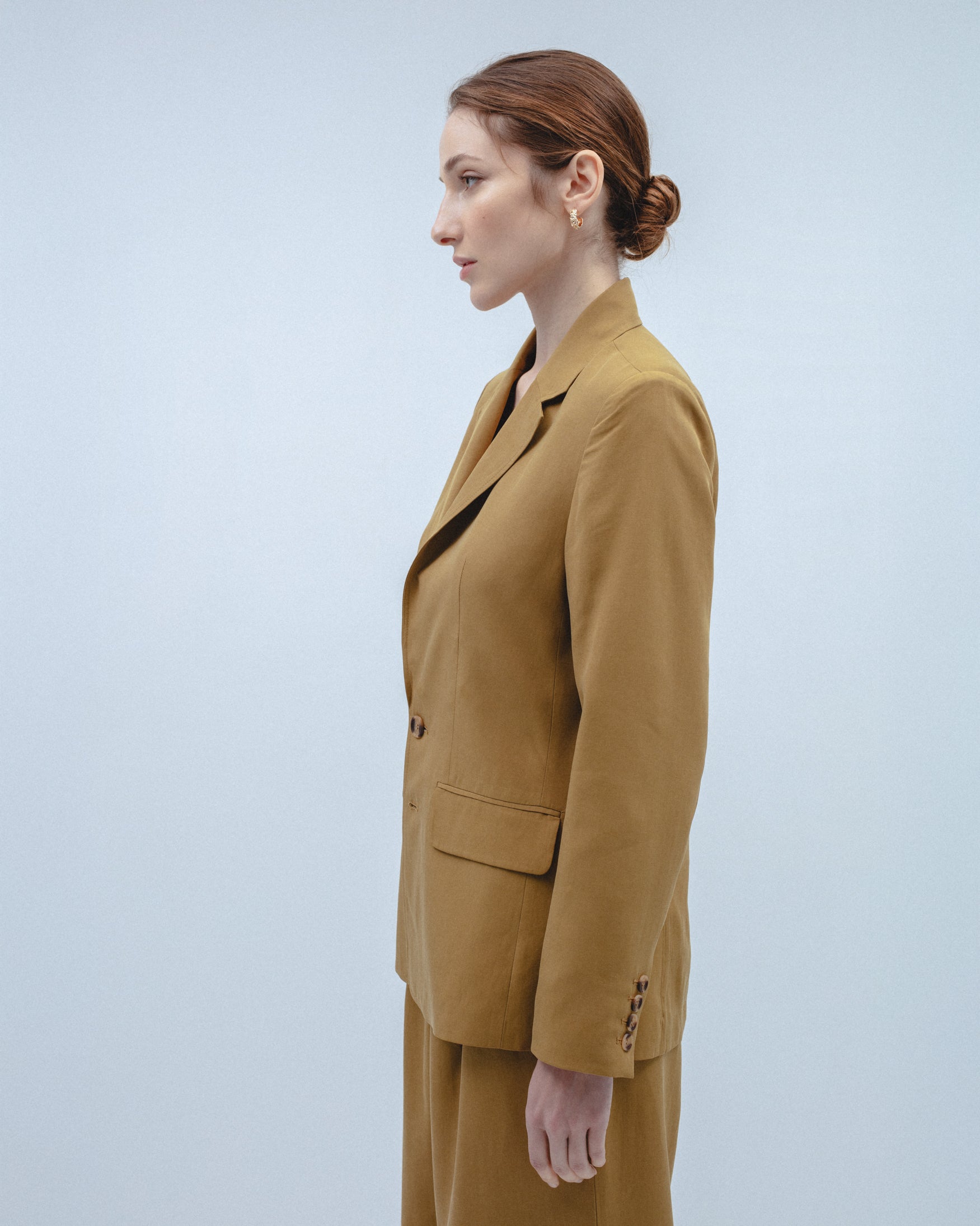 Americana Fluida Con Lino