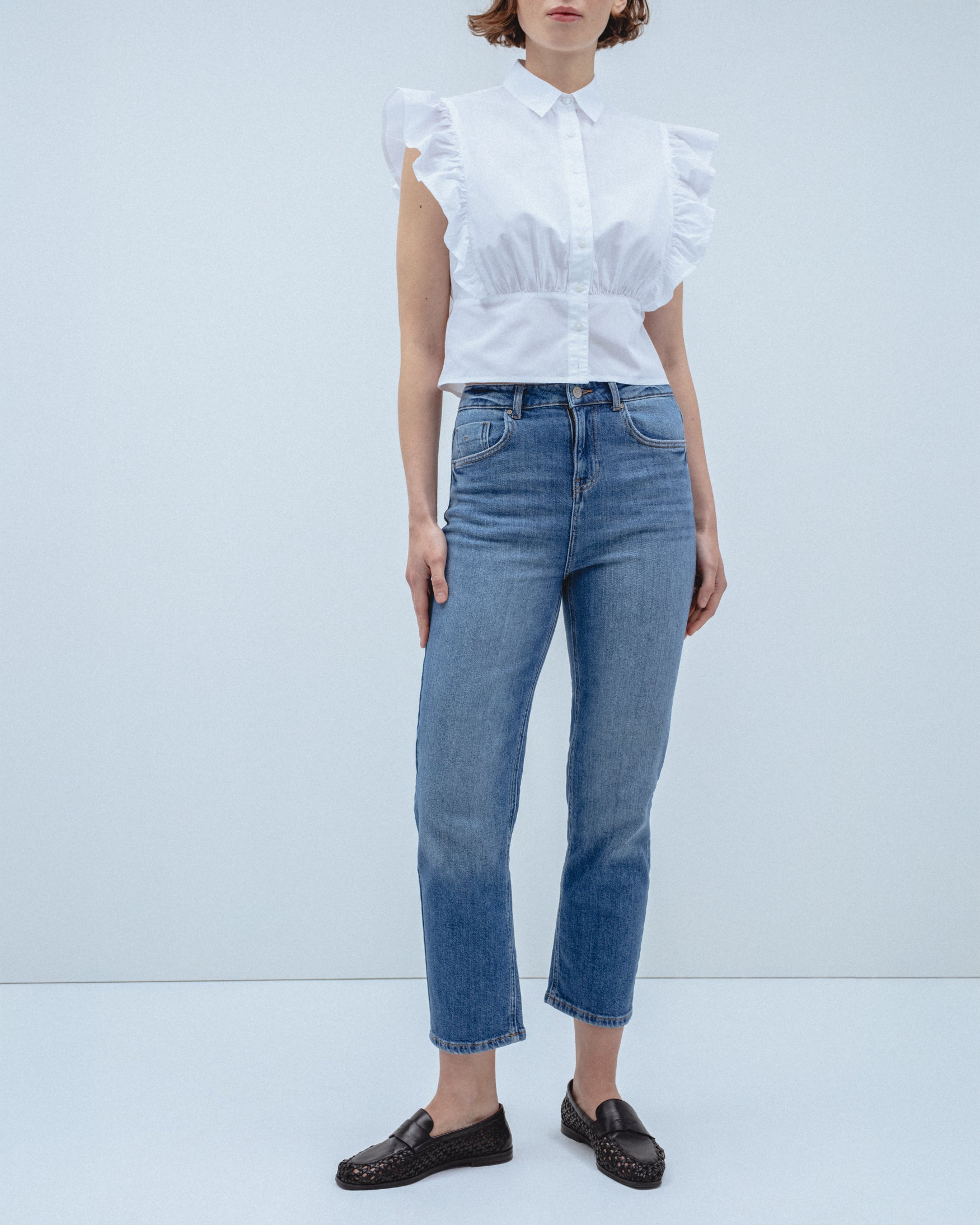 Jeans Slim Cinco Bolsillos