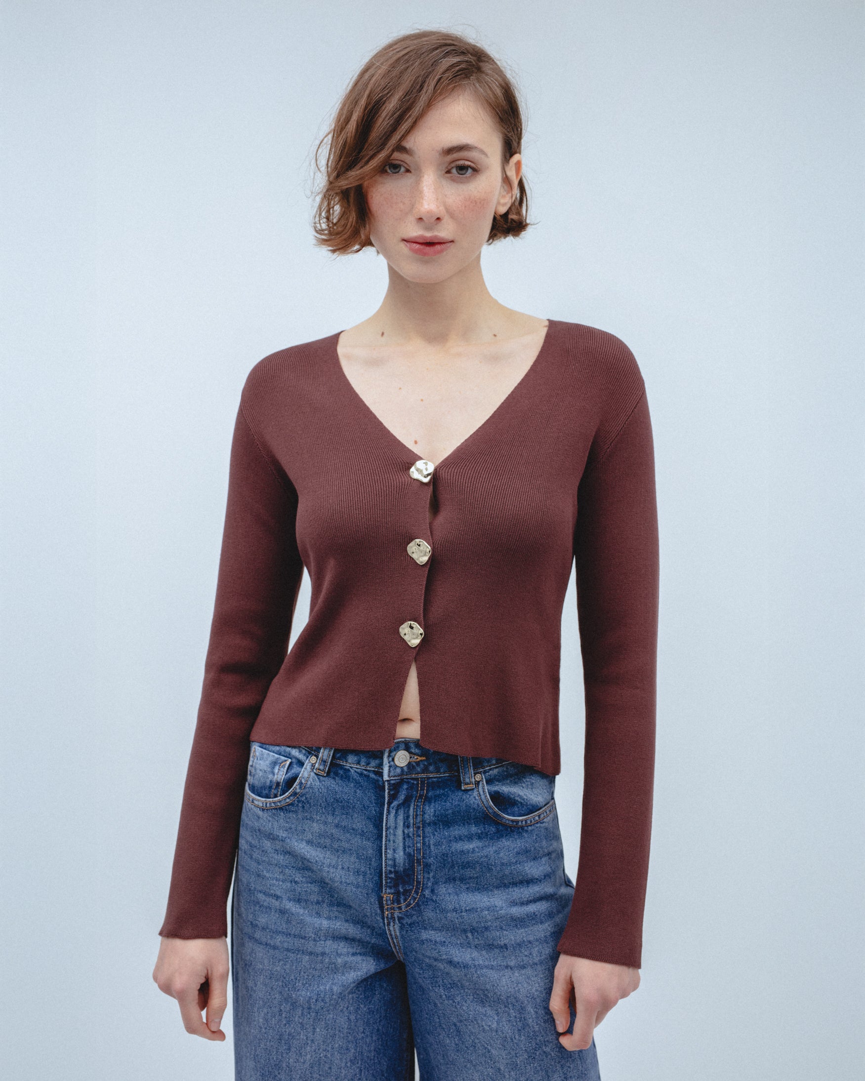 Cárdigan Punto Botones