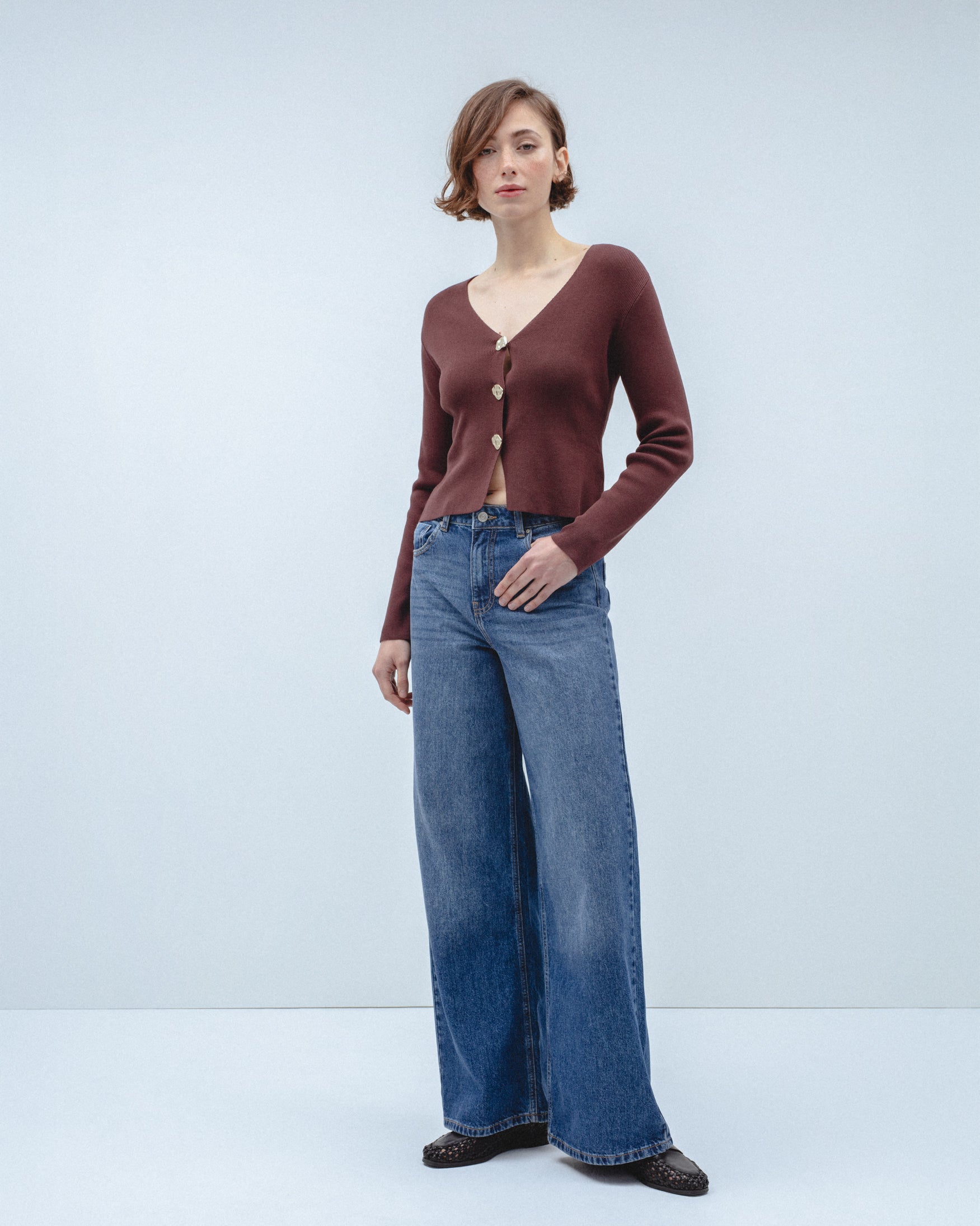 Cárdigan Punto Botones