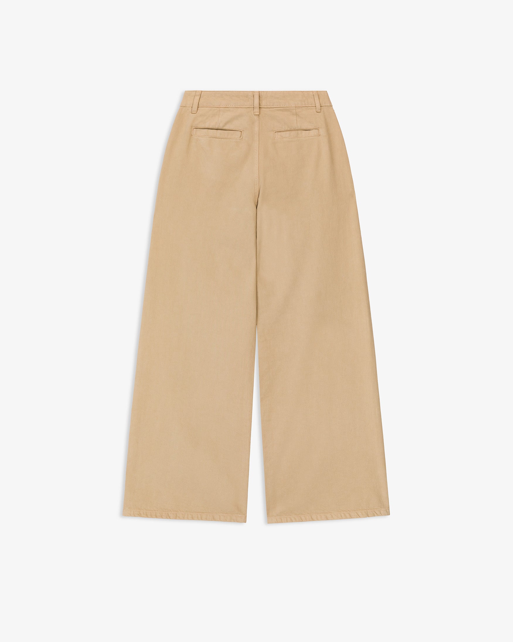 Pantalón Sarga Wide Leg Pinzas