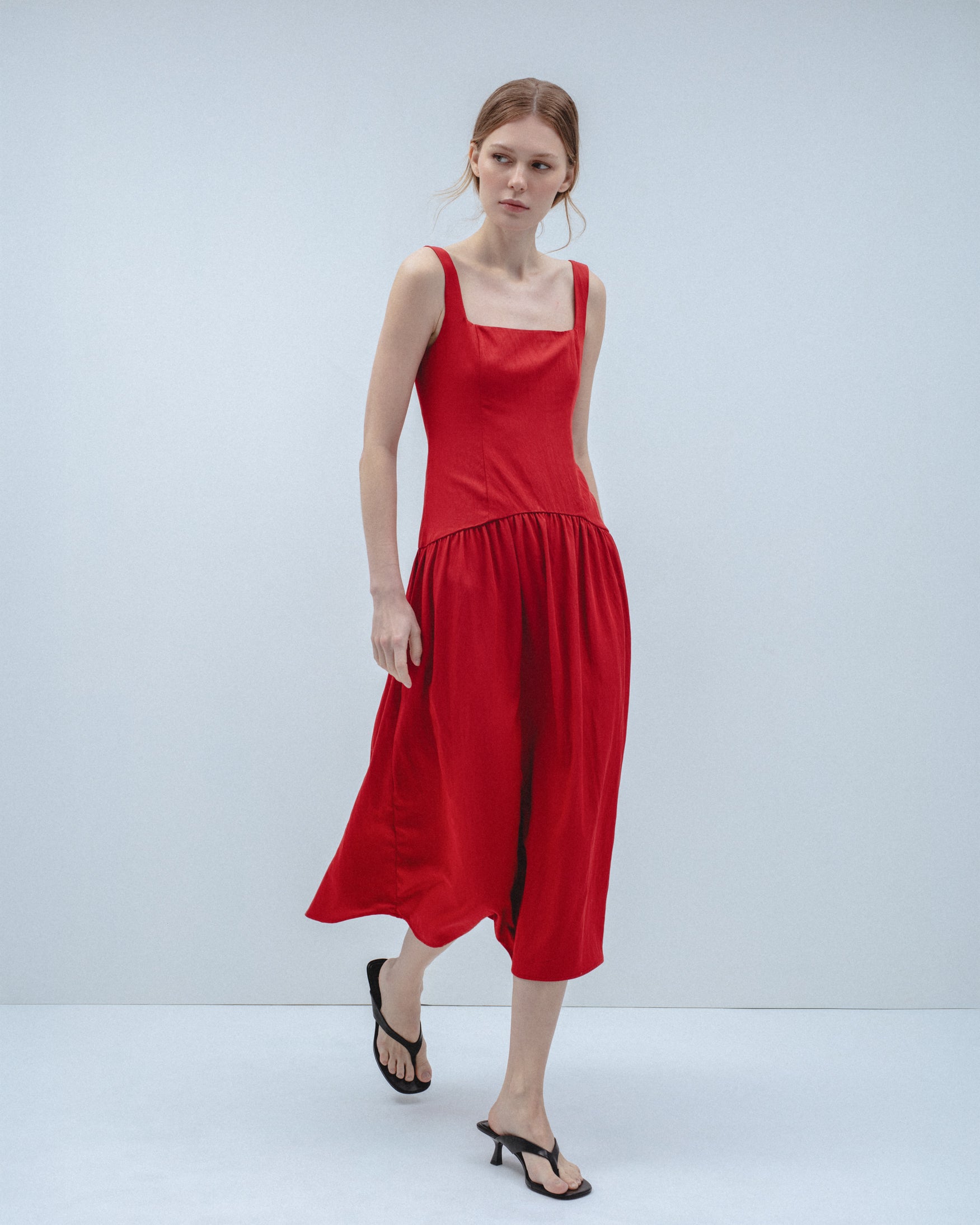 Vestido Midi Corte