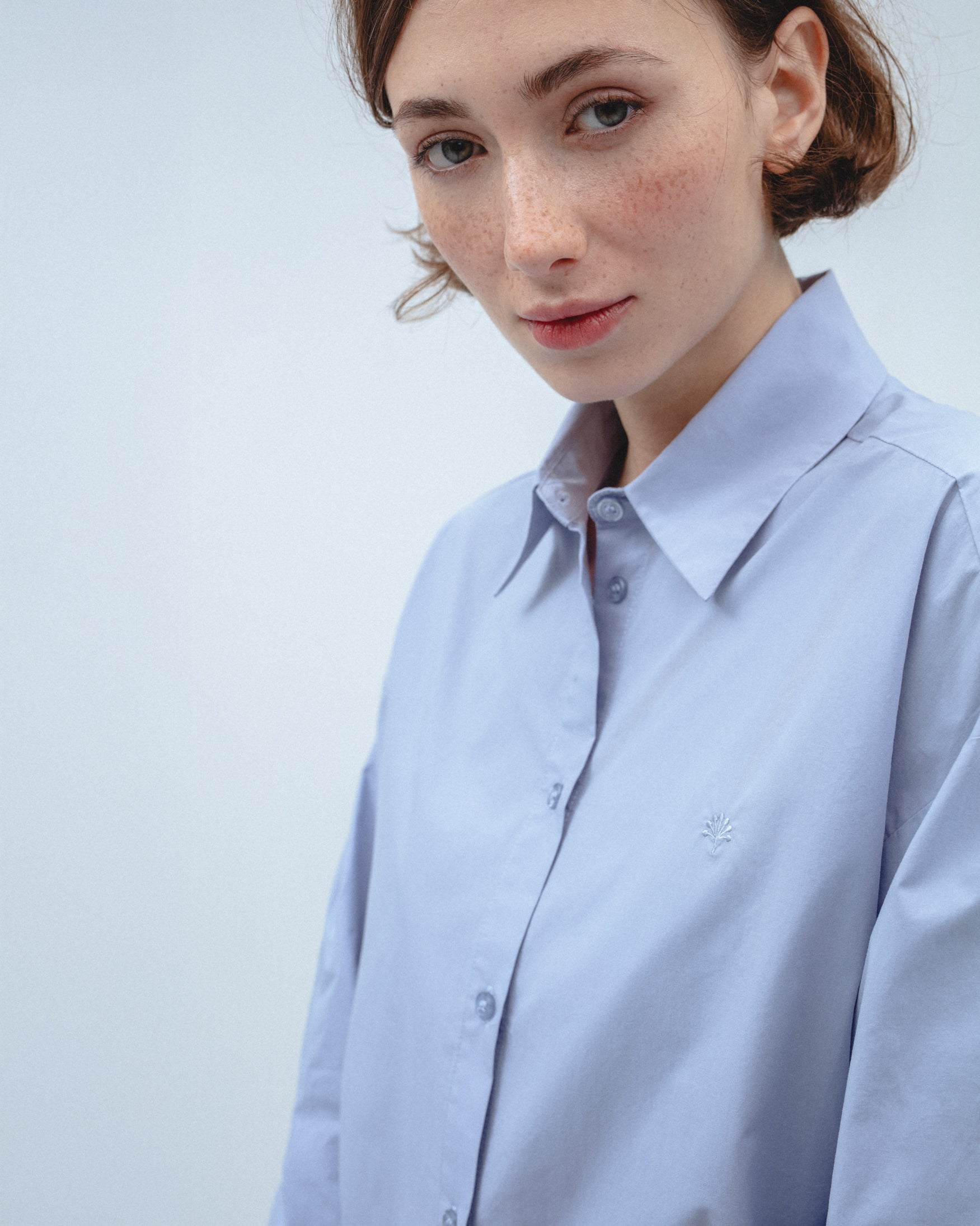 Camisa Algodón Popelín Oversize