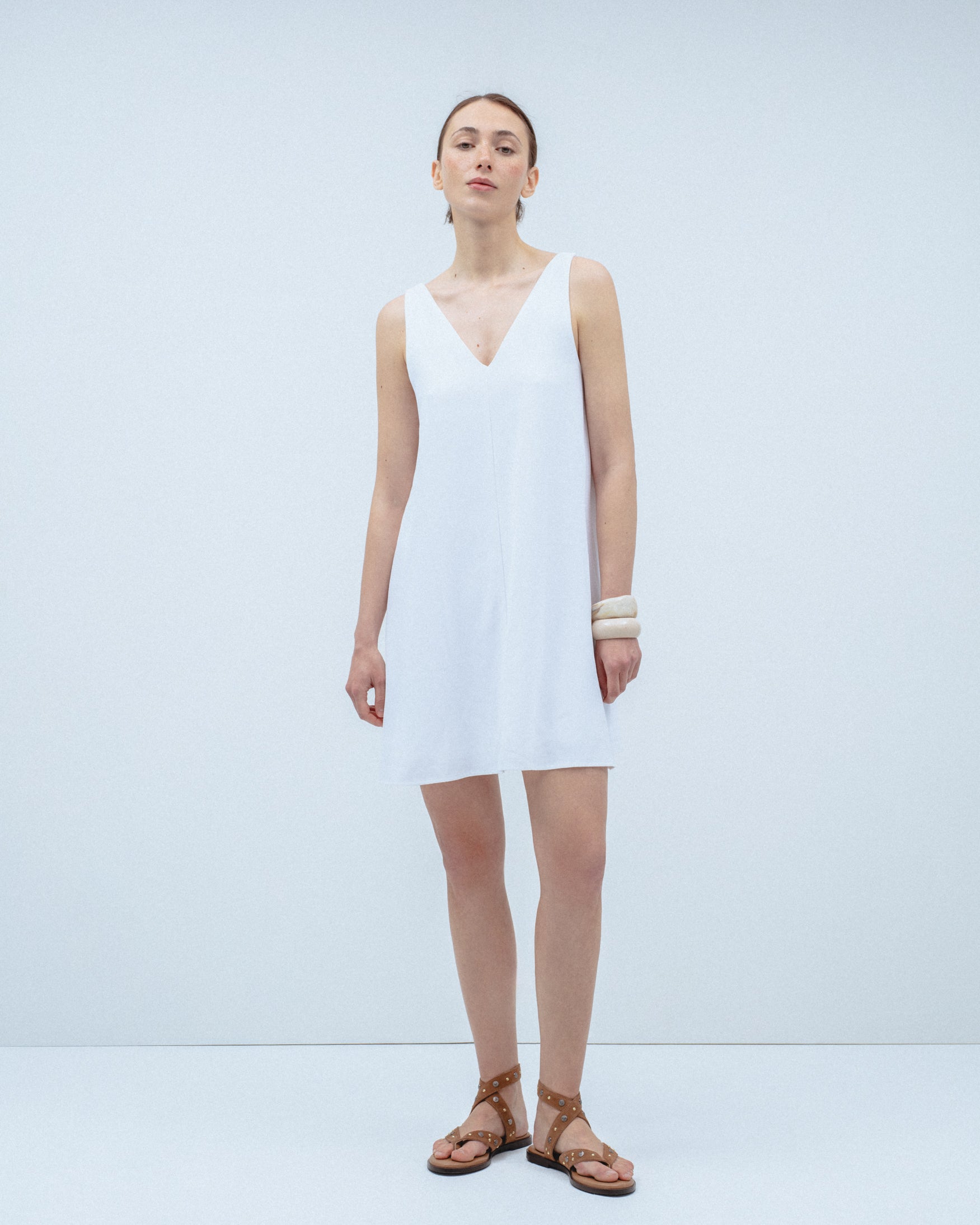Vestido Corto Evasé