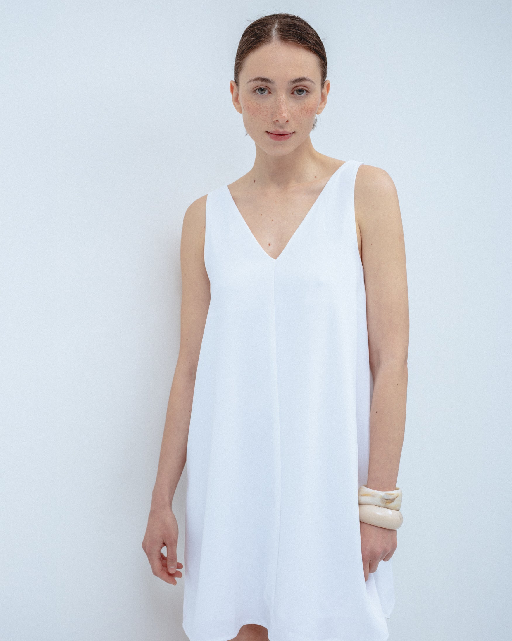 Vestido Corto Evasé