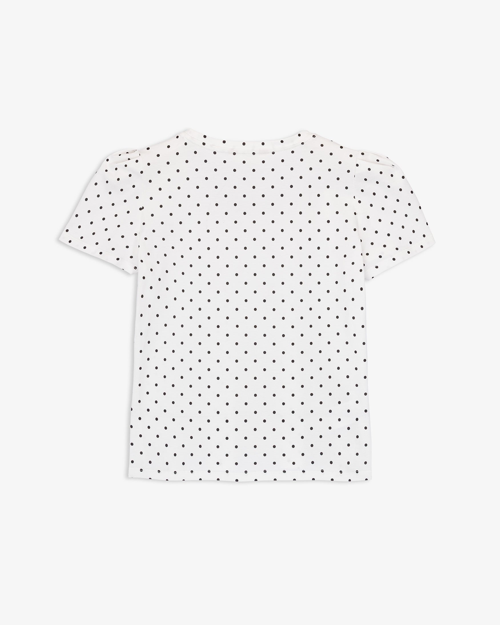 Camiseta Algodón Estampada Lunares