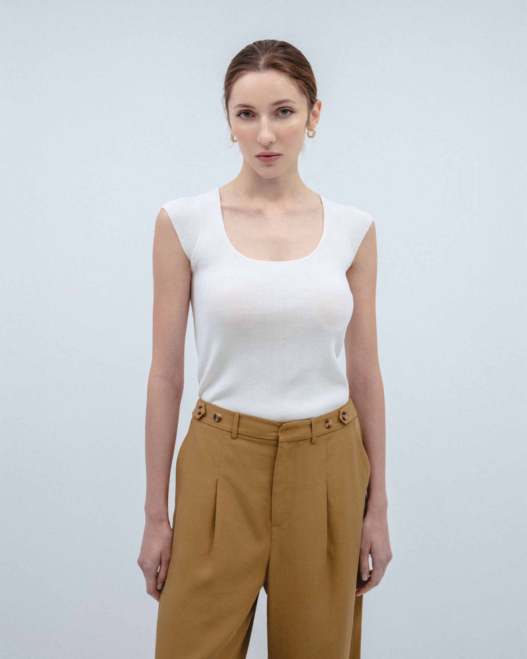 Pantalón Pinzas Lino
